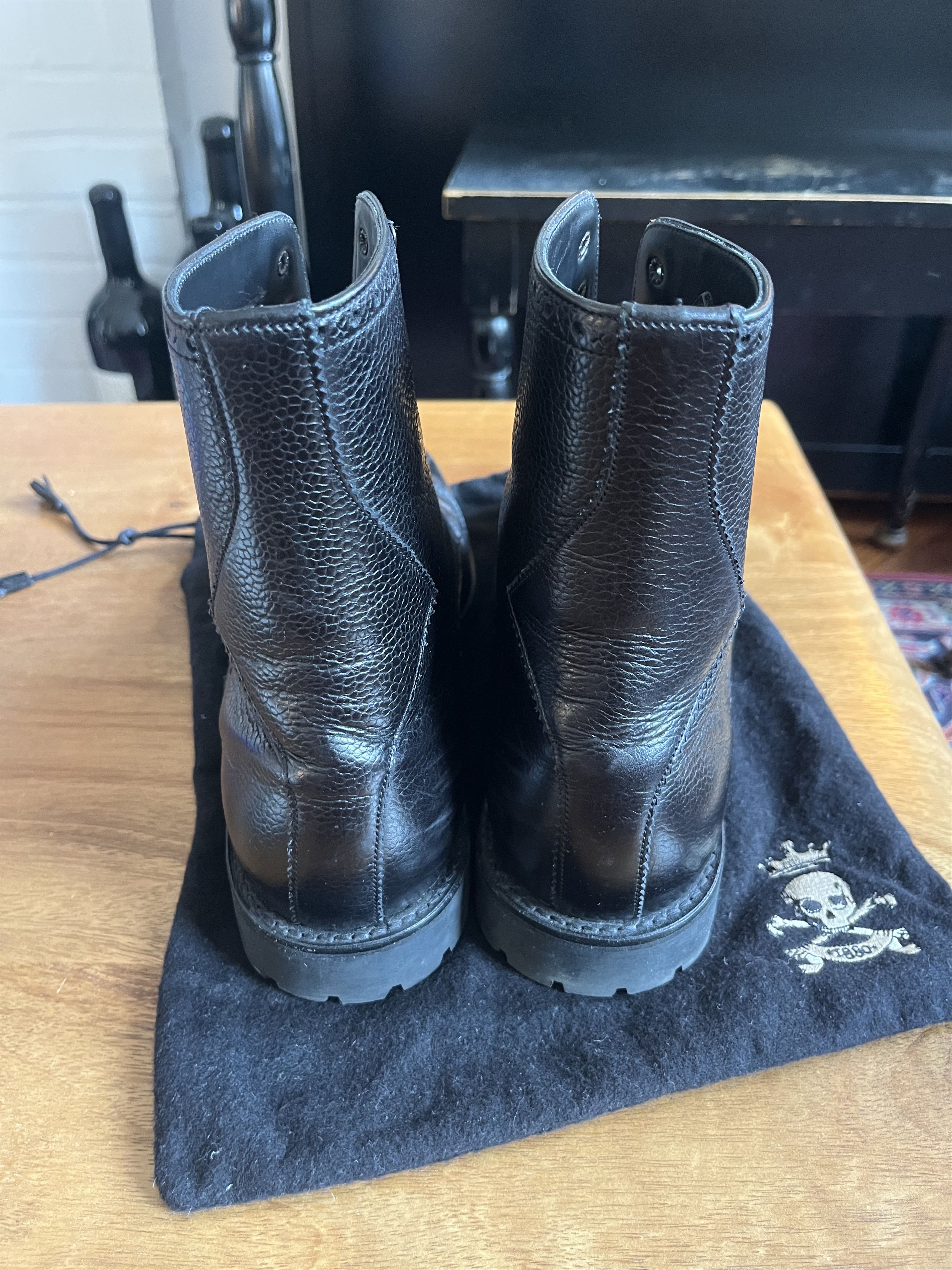 Barker Black Boulderson Boot