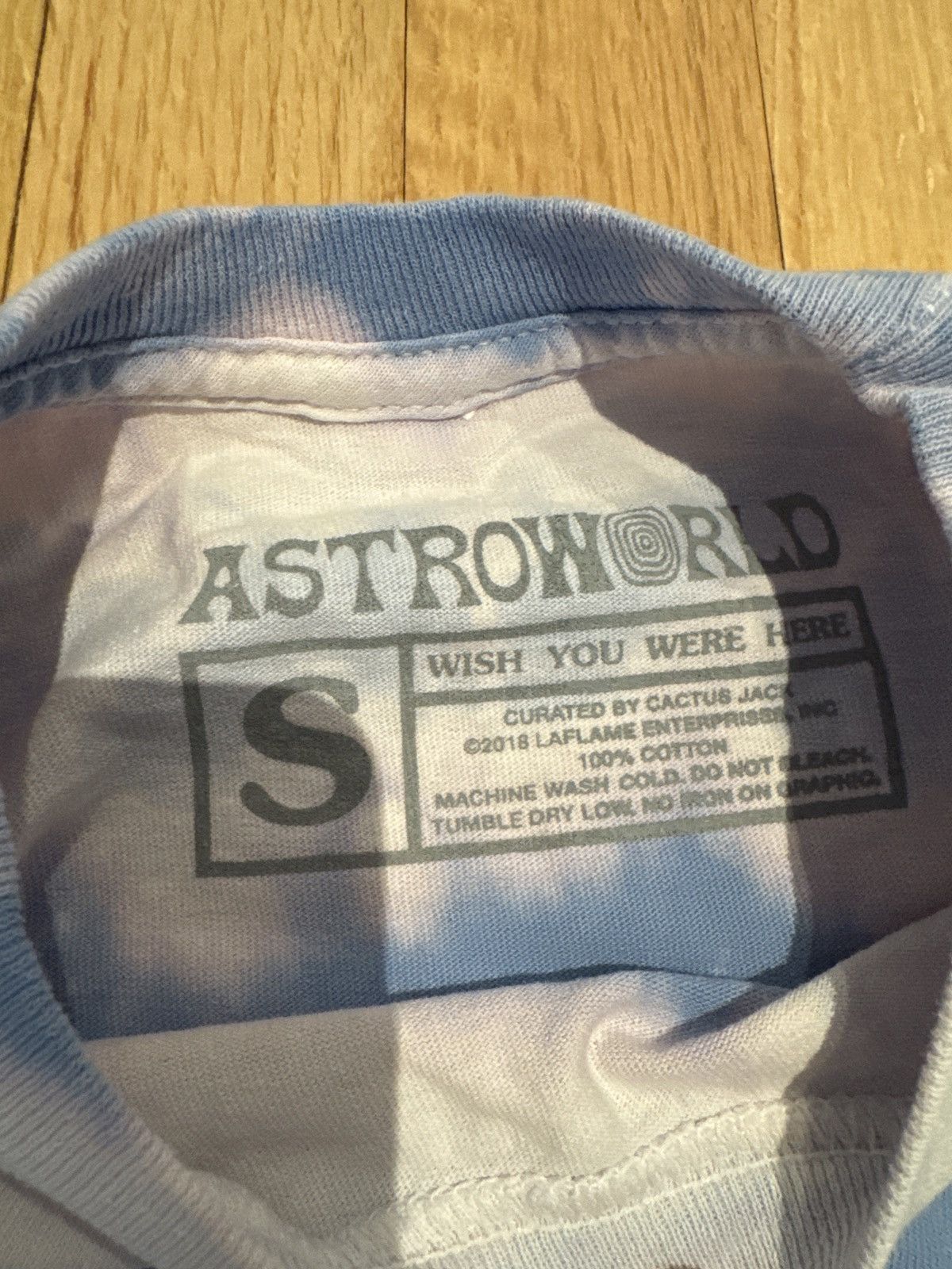Travis Scott Travis Scott No Bystanders Astroworld Tshirt Size S Size US S / EU 44-46 / 1 - 4 Thumbnail