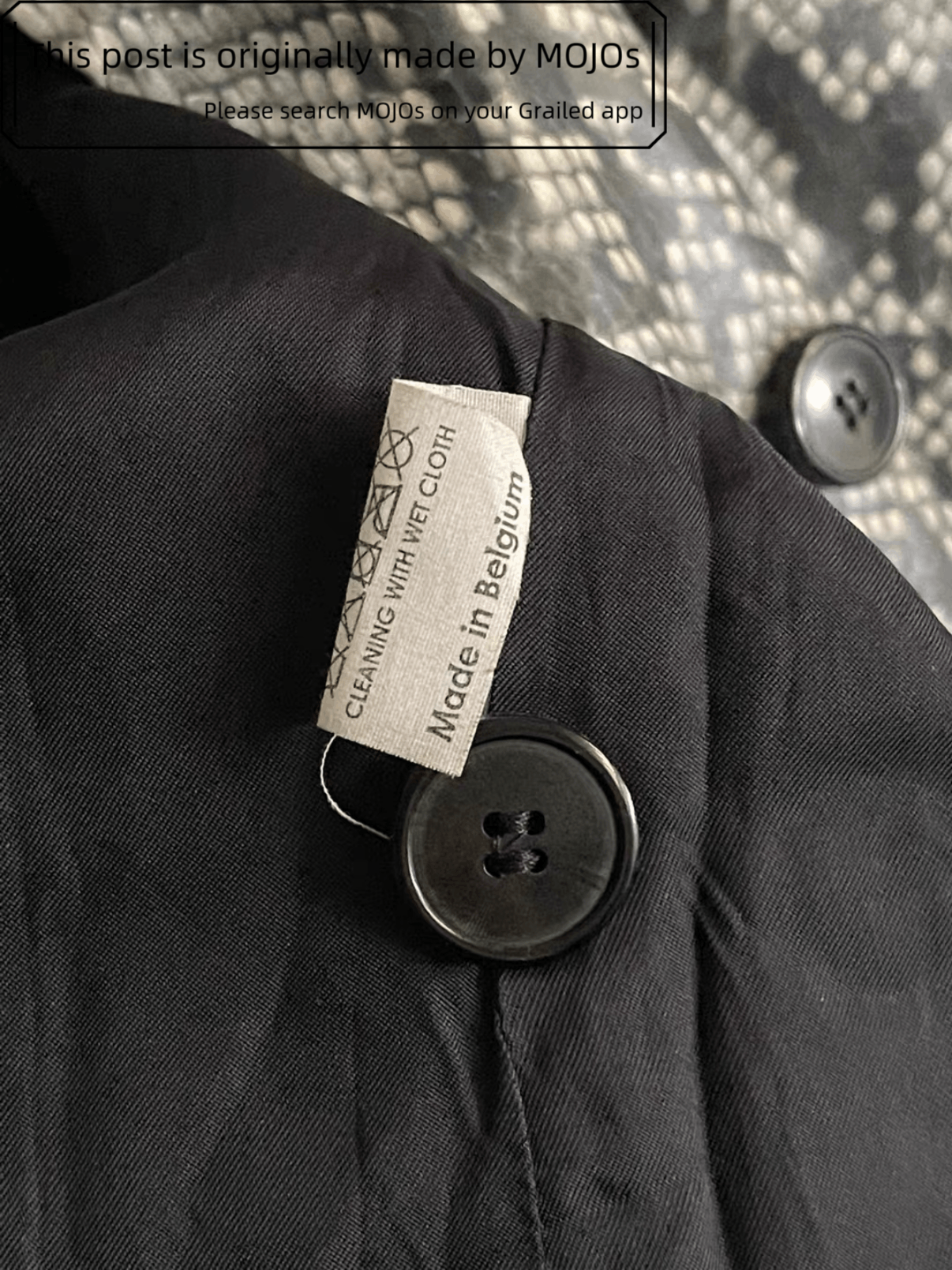 Dries Van Noten Dries Van Noten 09AW Snake Skin Trench Coat mojos504 Size US S / EU 44-46 / 1 - 6 Thumbnail