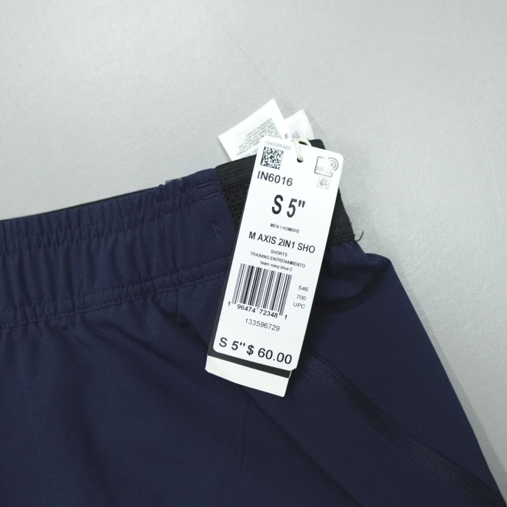 Adidas Adidas Axis 2-in-1 Woven Traning Shorts Men’s Size S 5” Inseam IN6016 Black Polyester Spandex Athletic Activewear Gym & Training Mens XS? Size US 29 - 3 Thumbnail