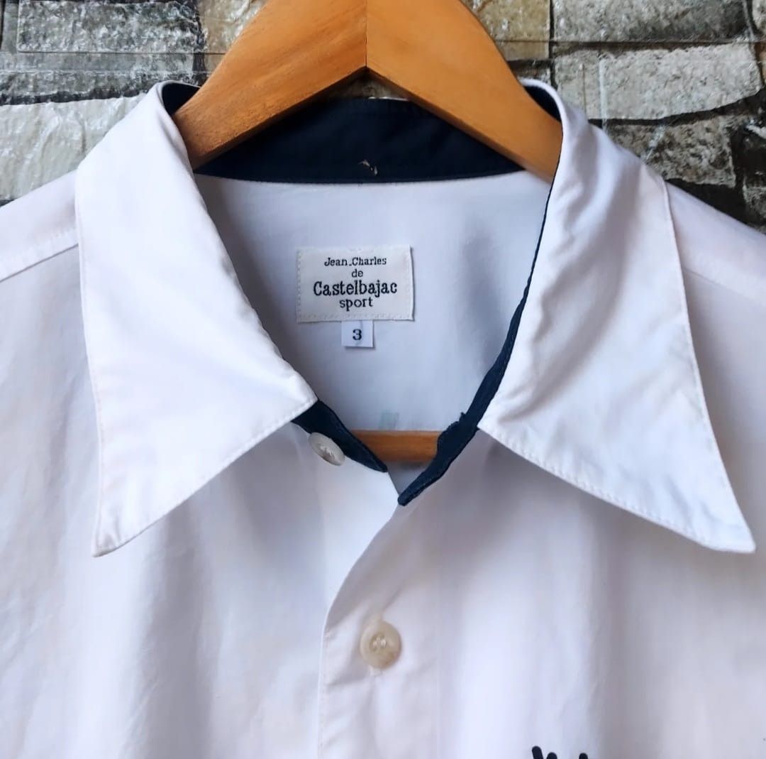 Jean Charles De Castelbajac Vintage Jean Charles De Castelbajac Long Sleeve Button Shirt Size US L / EU 52-54 / 3 - 5 Thumbnail