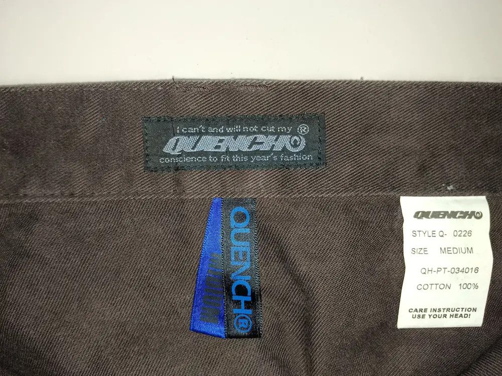 Japanese Brand Vintage Japanese Brand QUENCHO Flared Pants Size US 32 / EU 48 - 10 Thumbnail