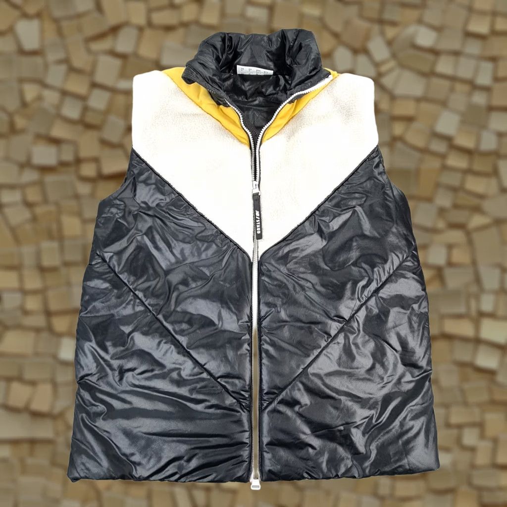 New Balance New Balance Mens Gilet Black White Small Full Zip Padded Body Warmer Waistcoat Puffer Jacket Casual Size US S / EU 44-46 / 1 - 1 Thumbnail