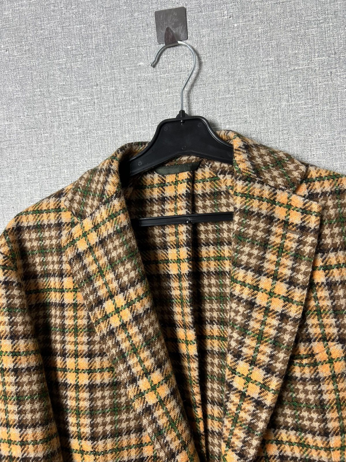 Doppiaa Rare Doppiiaa Aabenzio Tweed Checkered Blazer Jacket Size US M / EU 48-50 / 2 - 11 Thumbnail