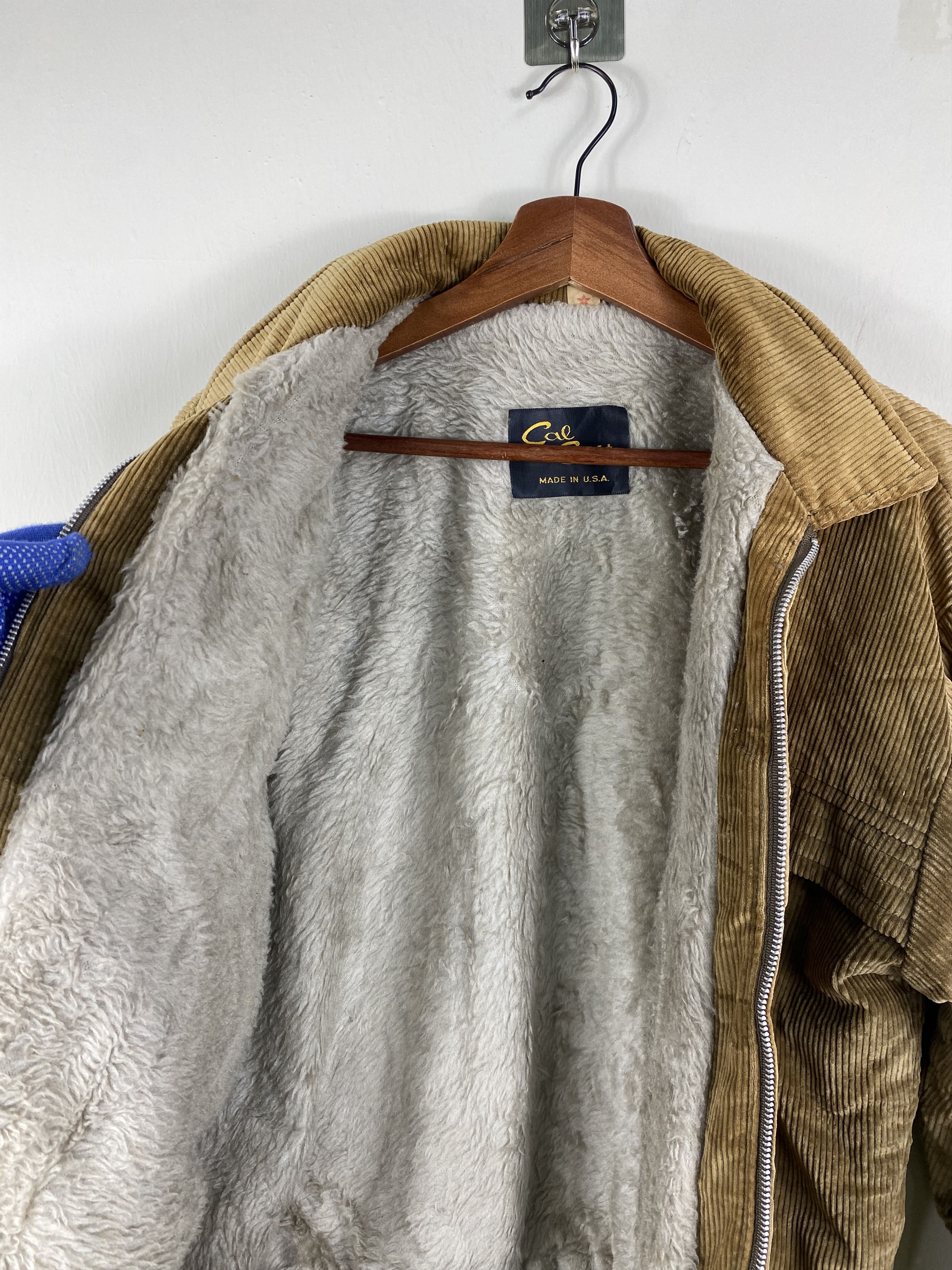 Vintage Vintage Cal Crabt USA jacket curdoroy bomber jacket sherpa Size US M / EU 48-50 / 2 - 8 Thumbnail