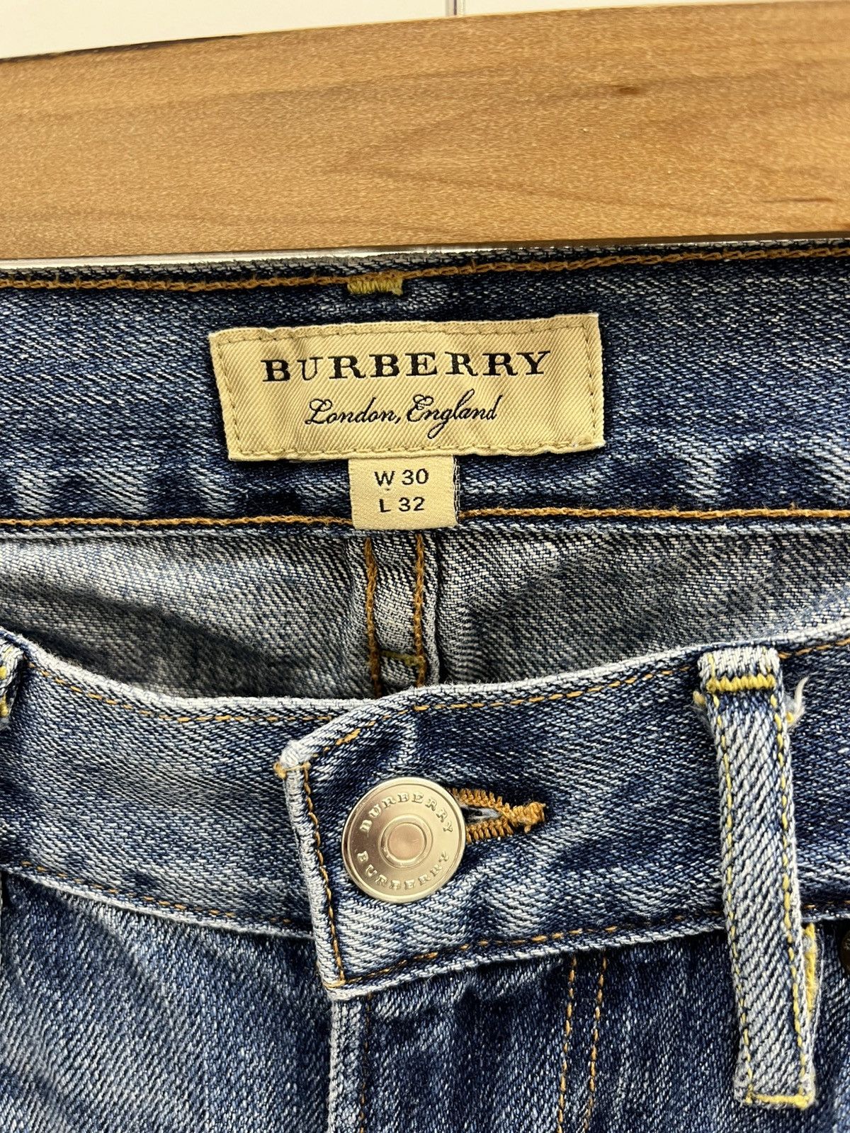Burberry Burberry London Denim Selvedge Jeans Size US 30 / EU 46 - 3 Thumbnail