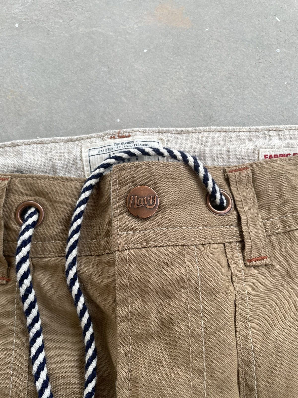 Japanese Brand NAVY ORGABITS ARMY STYLE PANT Size US 37 - 4 Thumbnail