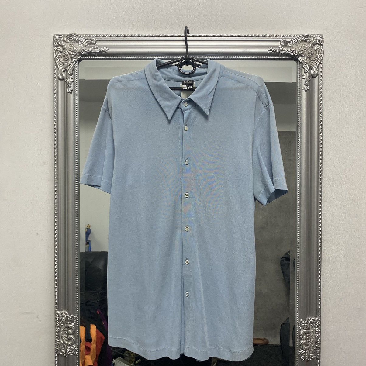 Versace Versace Shirt Vintage Size US L / EU 52-54 / 3 - 1 Thumbnail
