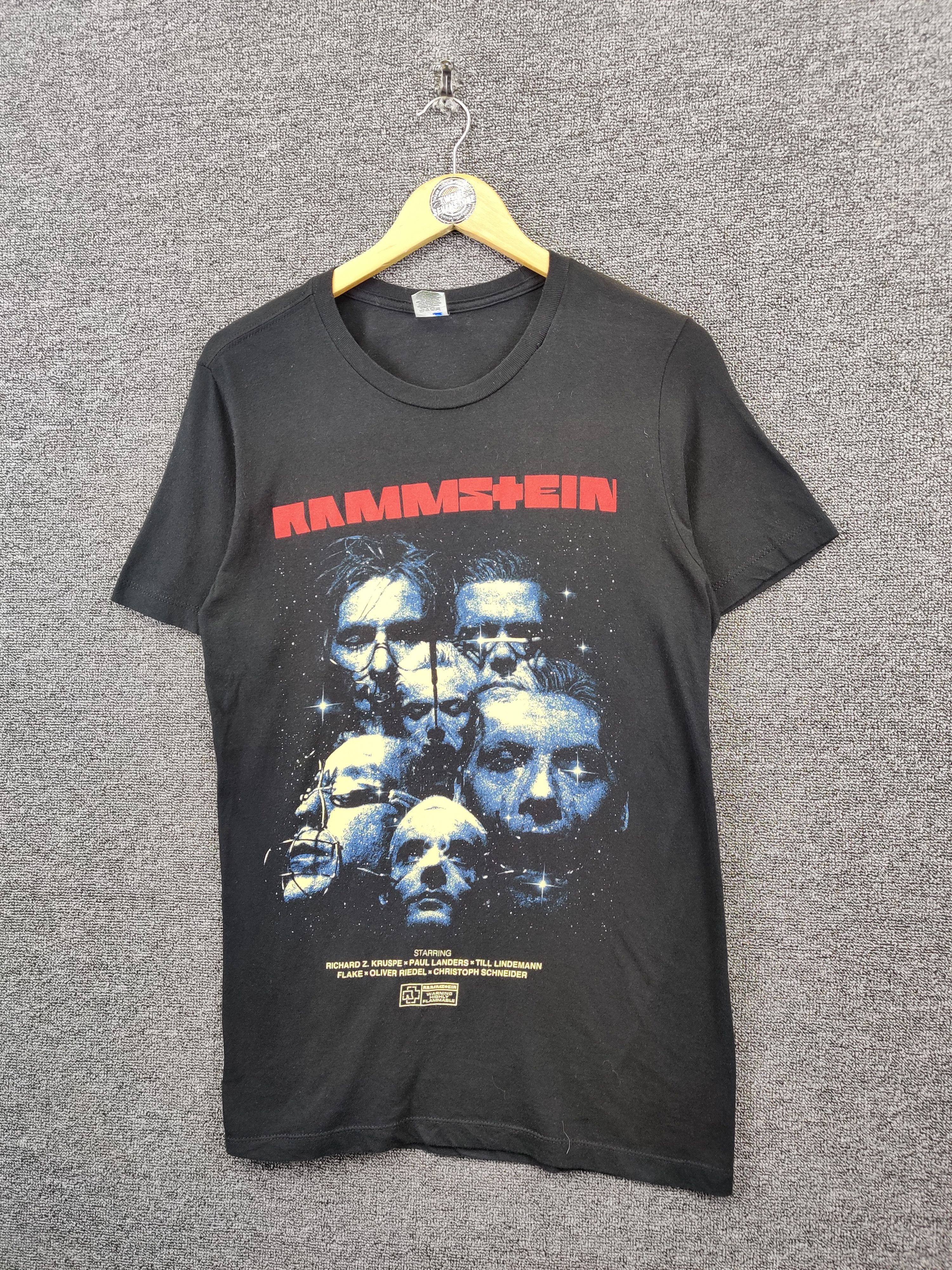 Band Tees Rammstein Rock Band Tee Tshirt Size US M / EU 48-50 / 2 - 2 Thumbnail