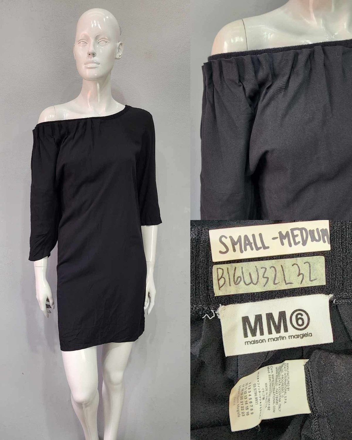 Maison Margiela Maison Margiela - Asymmetrical Pleated Dress Size M / US 6-8 / IT 42-44 - 13 Thumbnail