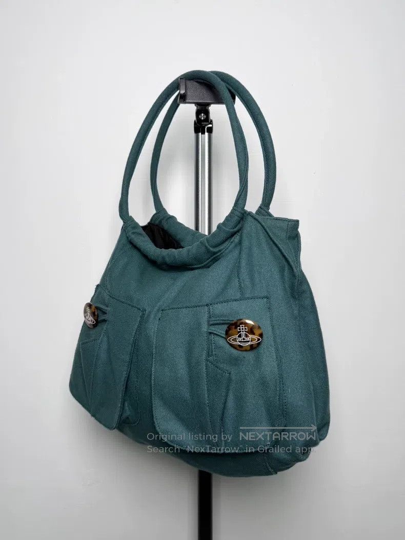 Vivienne Westwood Vivienne Westwood size os Mist Blue and Green Leopard Print Size ONE SIZE - 5 Thumbnail