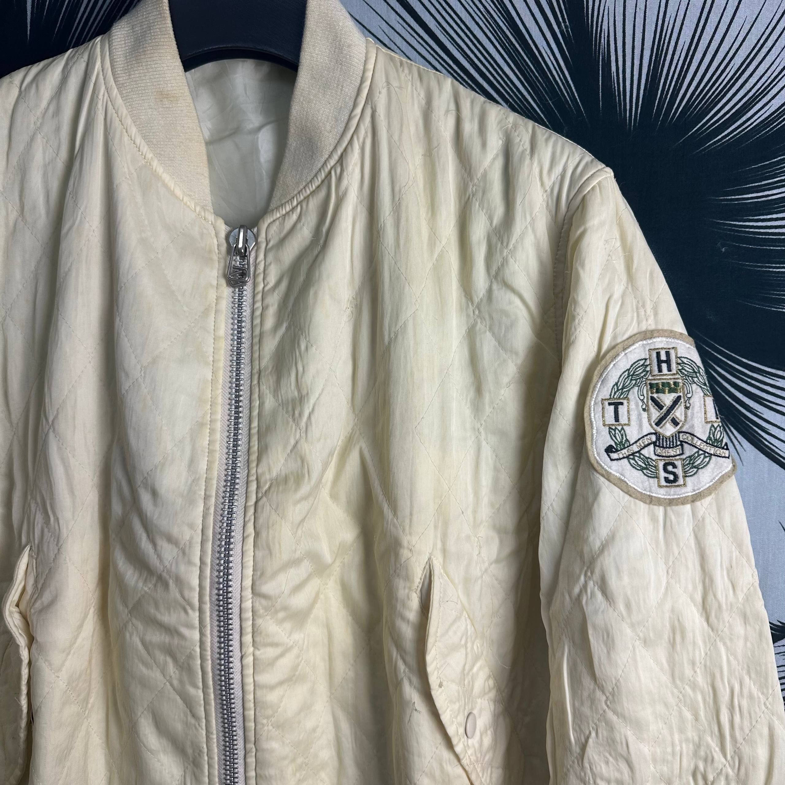 Japanese Brand Rare Vintage Quilted Bomber Jacket Size US XL / EU 56 / 4 - 3 Thumbnail