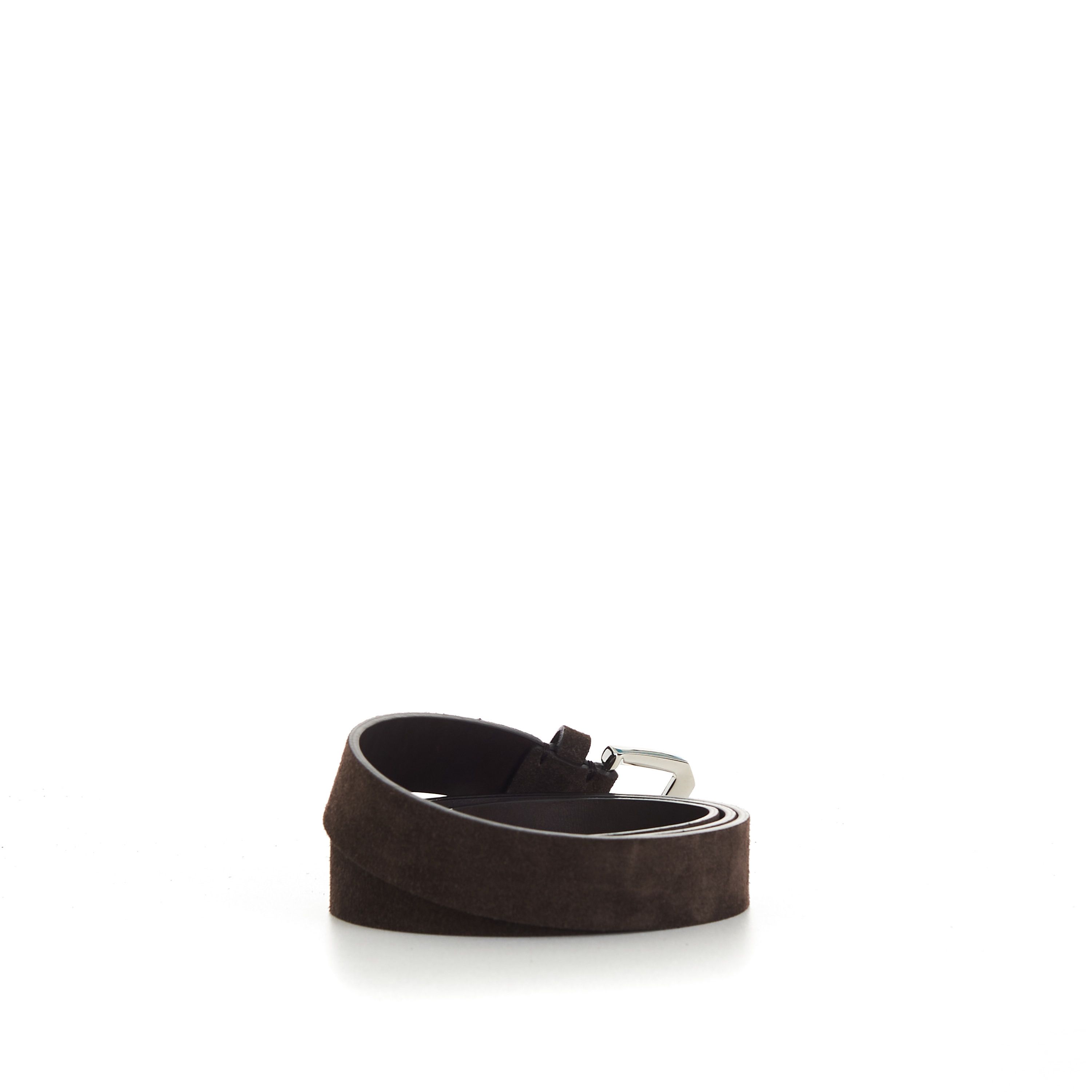 Brunello Cucinelli Belt - Square Buckle & Tip, Reversed Leather Size 100 Size ONE SIZE - 4 Thumbnail
