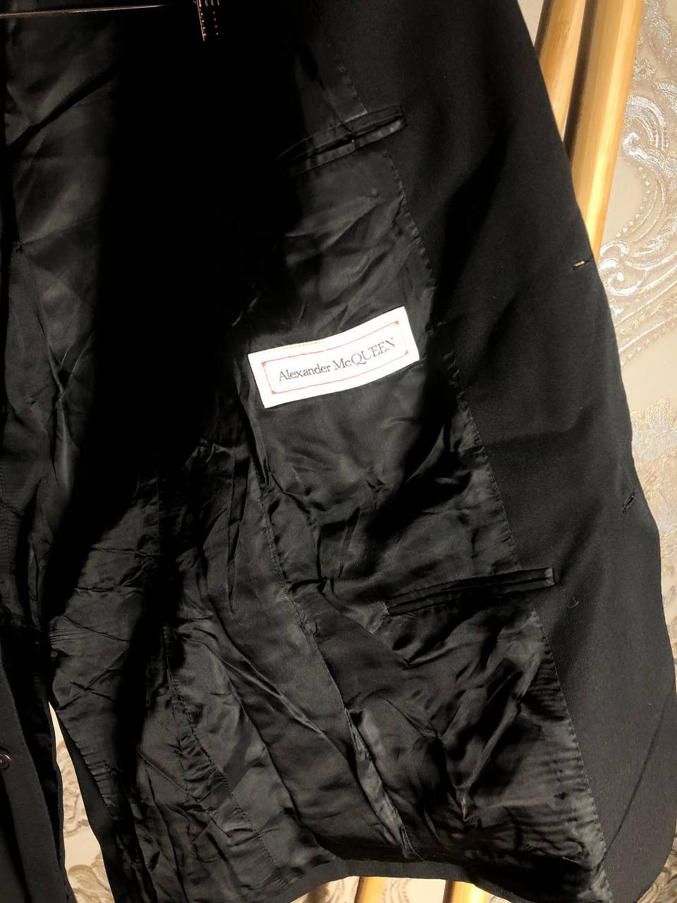 Alexander McQueen VINTAGE ALEXANDER MCQUUEN BLAZER JAKCET SUIT LUXURY Y2K 90s Size 46S - 5 Thumbnail