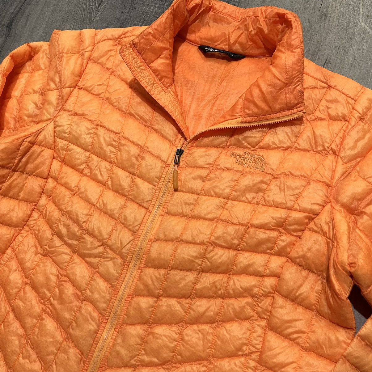 The North Face The North Face Women's Thermoball Jacket Puffer Orange L Size L / US 10 / IT 46 - 2 Thumbnail