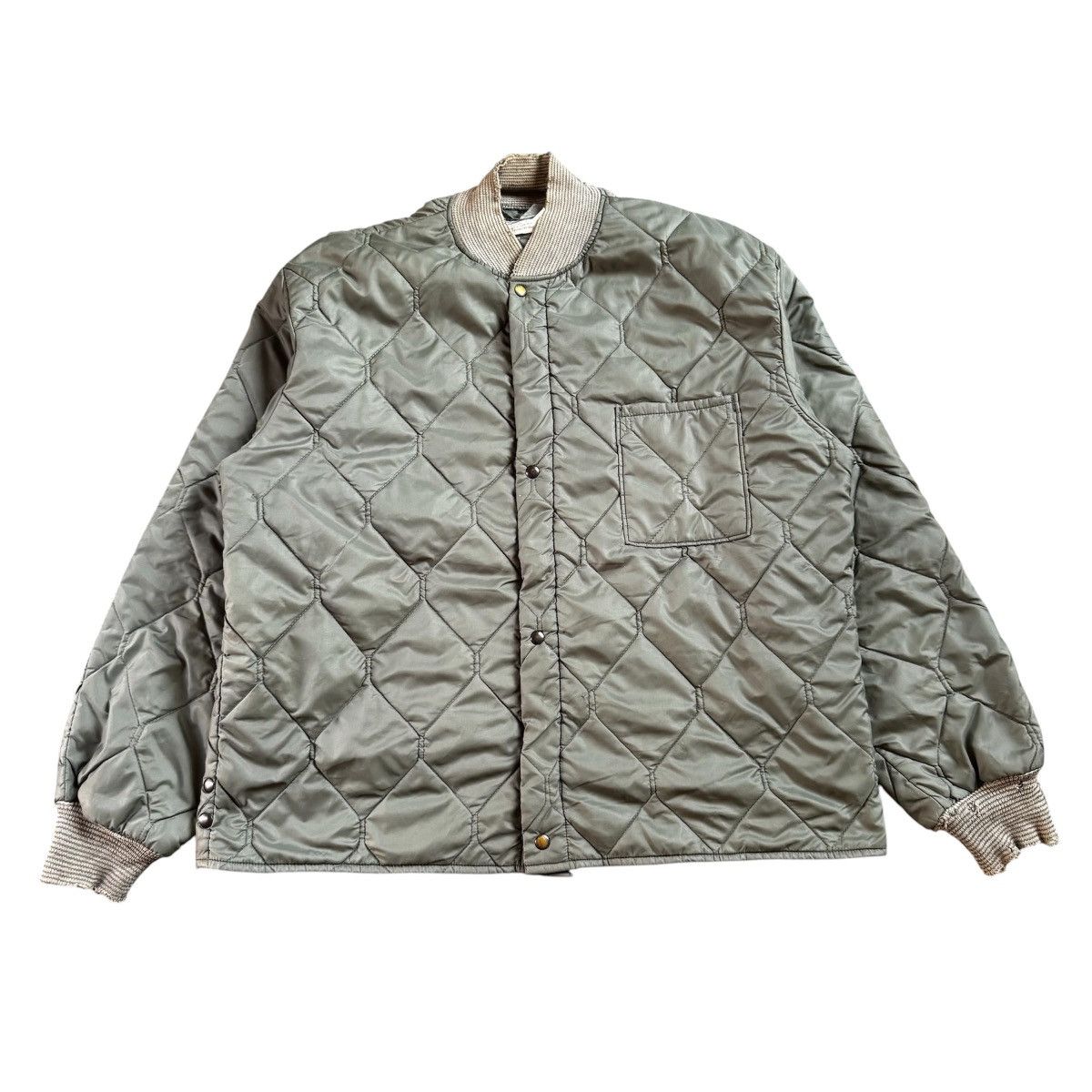 Vintage VTG 1964 US Air Force CWU-9/P Quilted Flying Jacket Liner Size US L / EU 52-54 / 3 - 1 Thumbnail