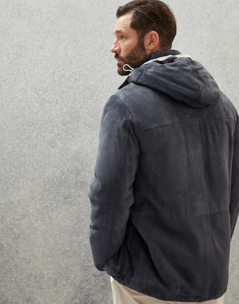 Brunello Cucinelli Jacket in Dark Blue Size US M / EU 48-50 / 2 - 5 Thumbnail