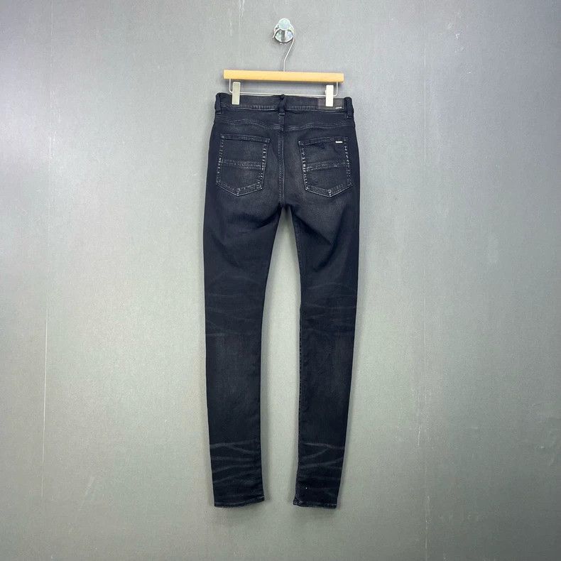 Amiri Amiri The feeling of breaking holes makes old jeans 2501-Ne Size US 32 / EU 48 - 2 Thumbnail