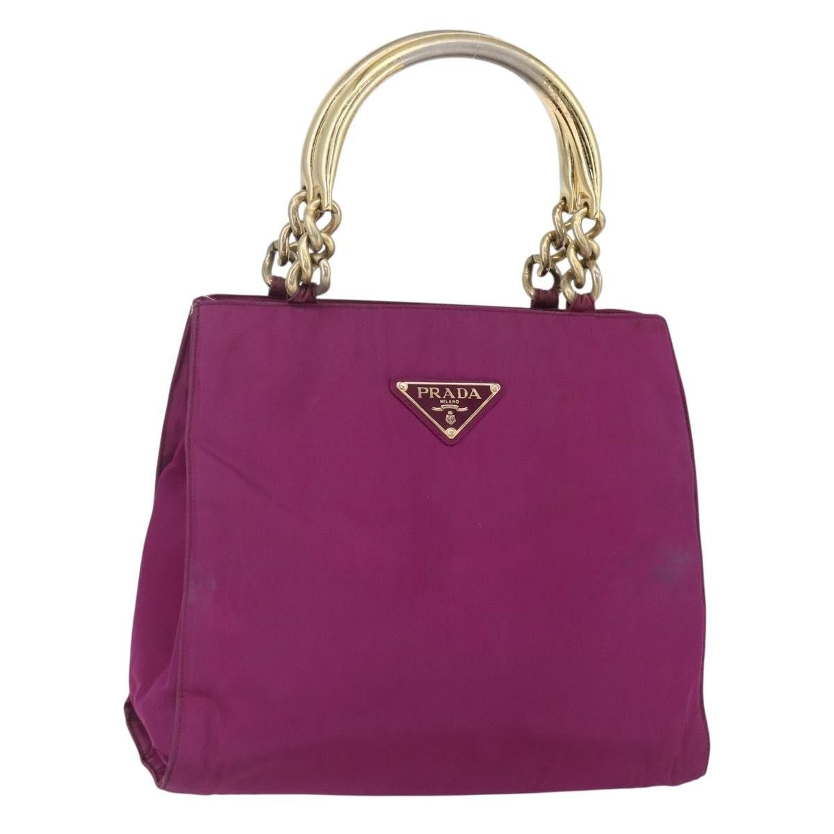 Prada Prada Metal Handles Tote Tessuto Size ONE SIZE - 1 Thumbnail