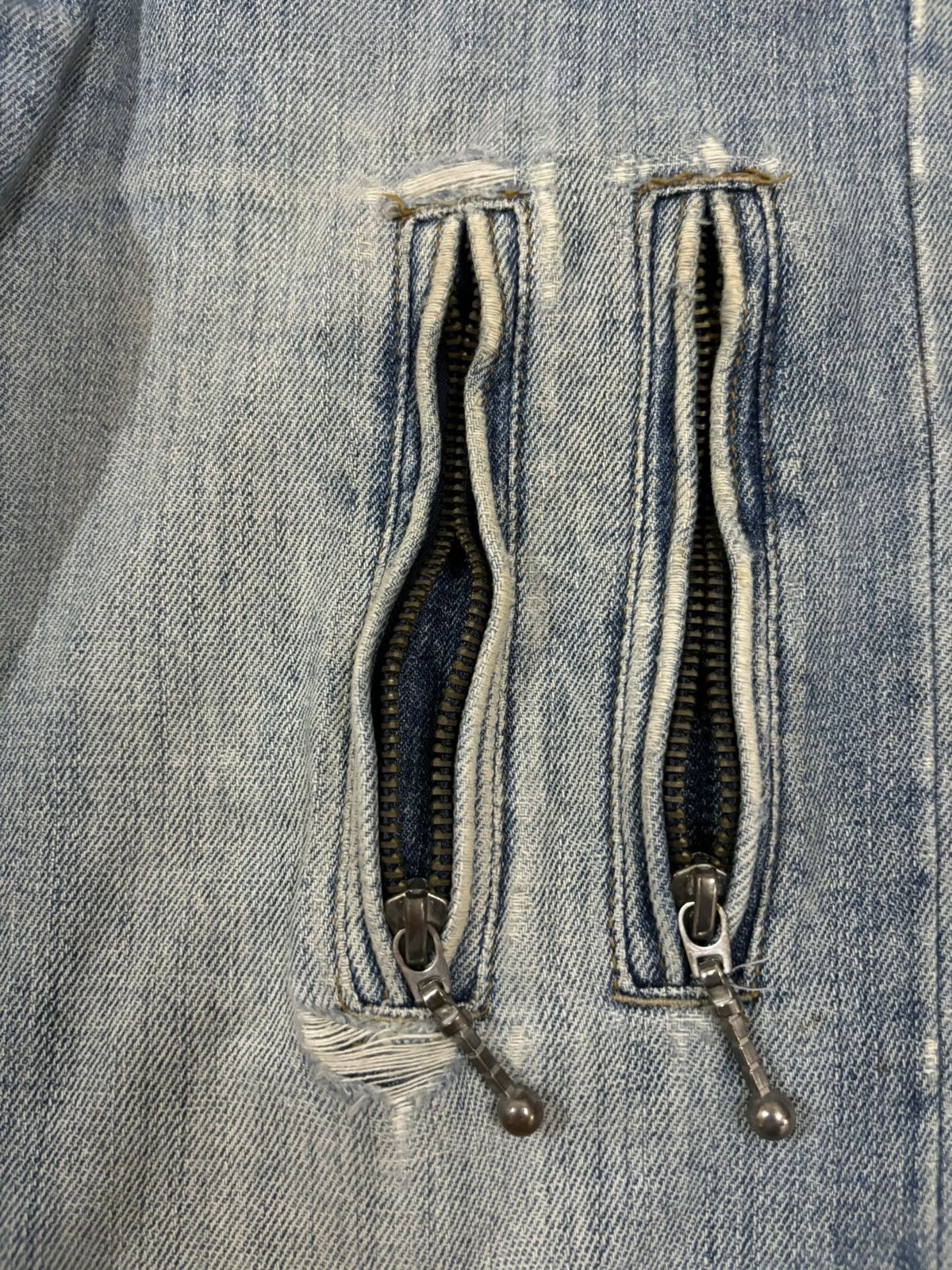 KMRii Vintage Kiliwatch Mud Wash Distressed Punk Grunge Jeans Size US 32 / EU 48 - 7 Thumbnail