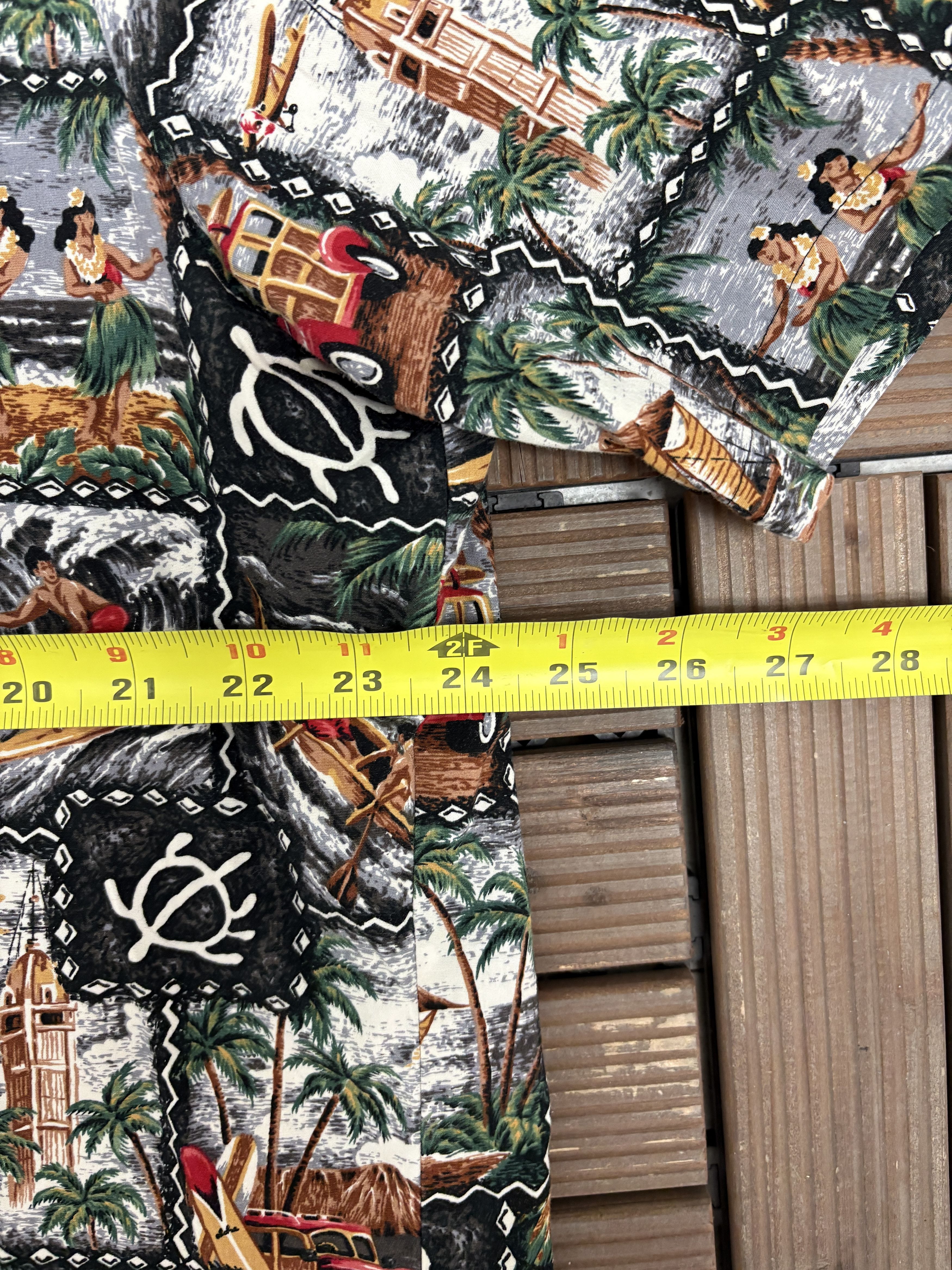 Vintage Hula & Surfing Vintage Hawaiian Button Down Shirt Size US XL / EU 56 / 4 - 5 Thumbnail
