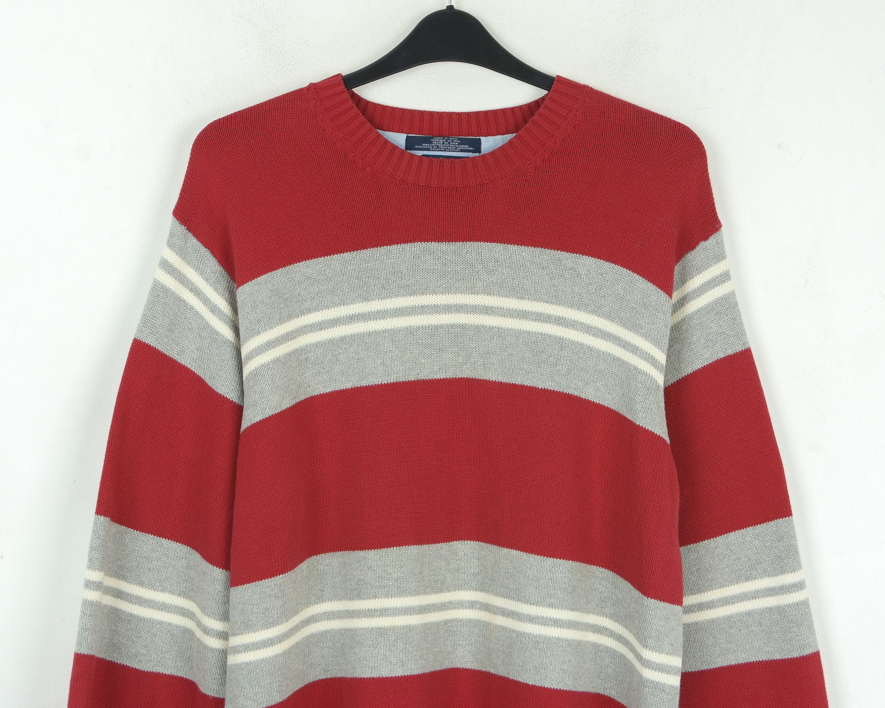 Tommy Hilfiger 100% Cotton Crew Neck Sweater Jumper Pullover Top Size US XL / EU 56 / 4 - 4 Thumbnail