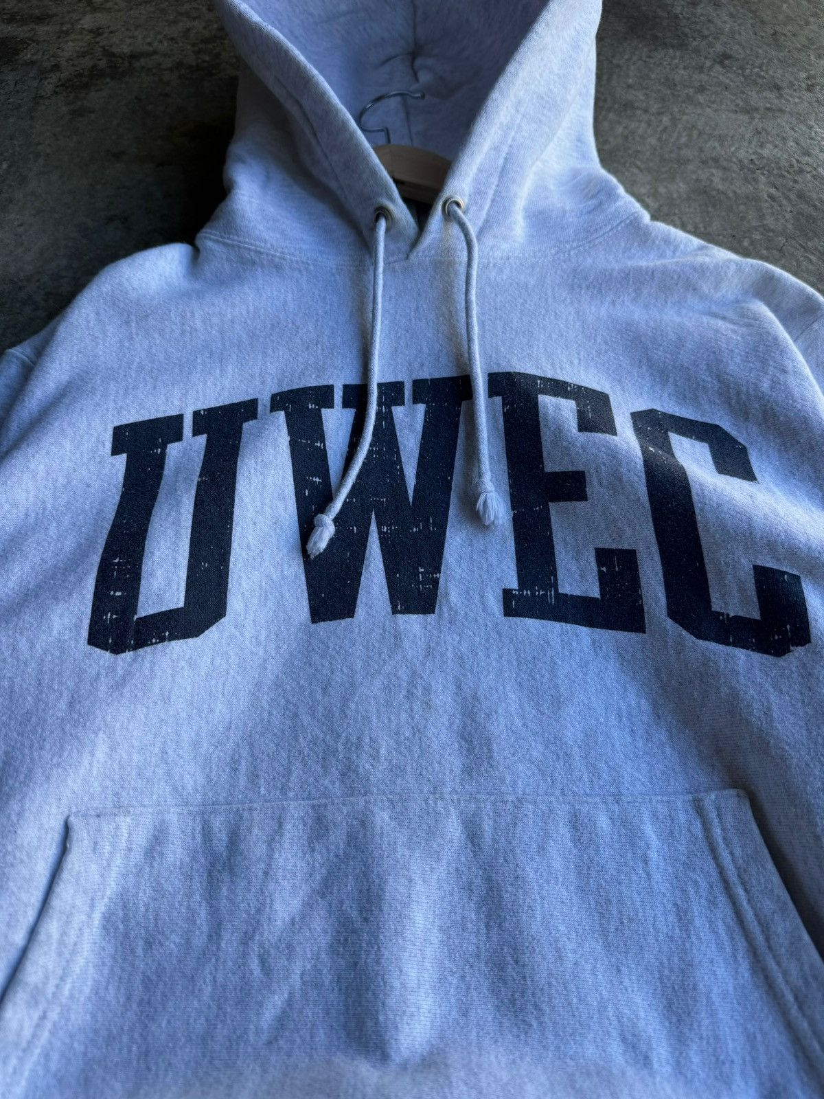 Vintage Crazy Uwic Vintage Y2K Casual Gray Hoodie Size US M / EU 48-50 / 2 - 2 Thumbnail