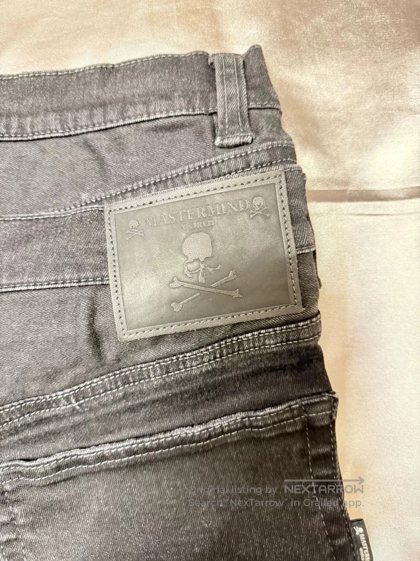 Mastermind Japan black mastermind mmj denim pants for sale. Size US 32 / EU 48 - 9 Thumbnail