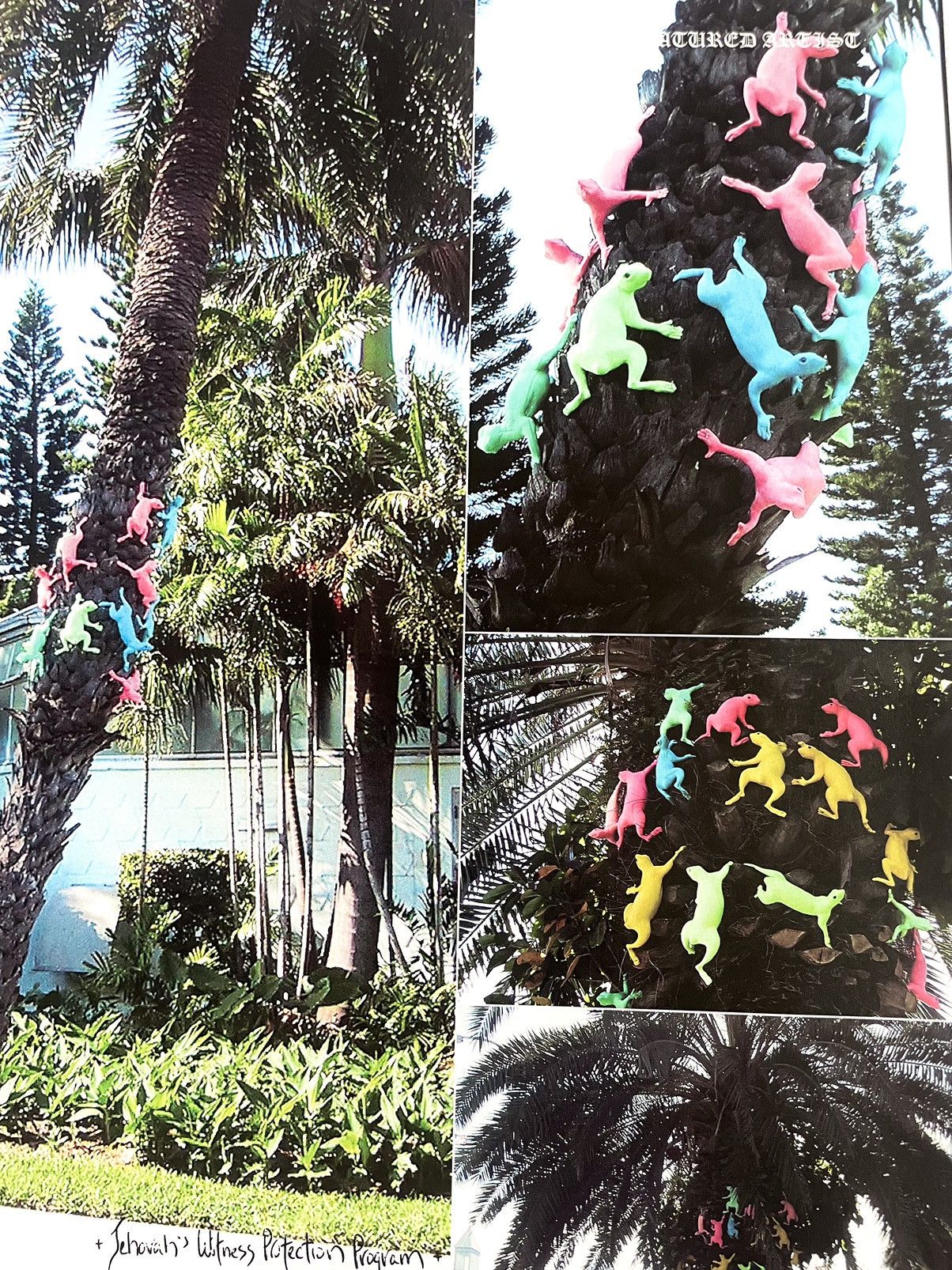 Chrome Hearts Chrome Hearts colorful lizard 8x11 magazine cutout Poster Size ONE SIZE - 2 Thumbnail