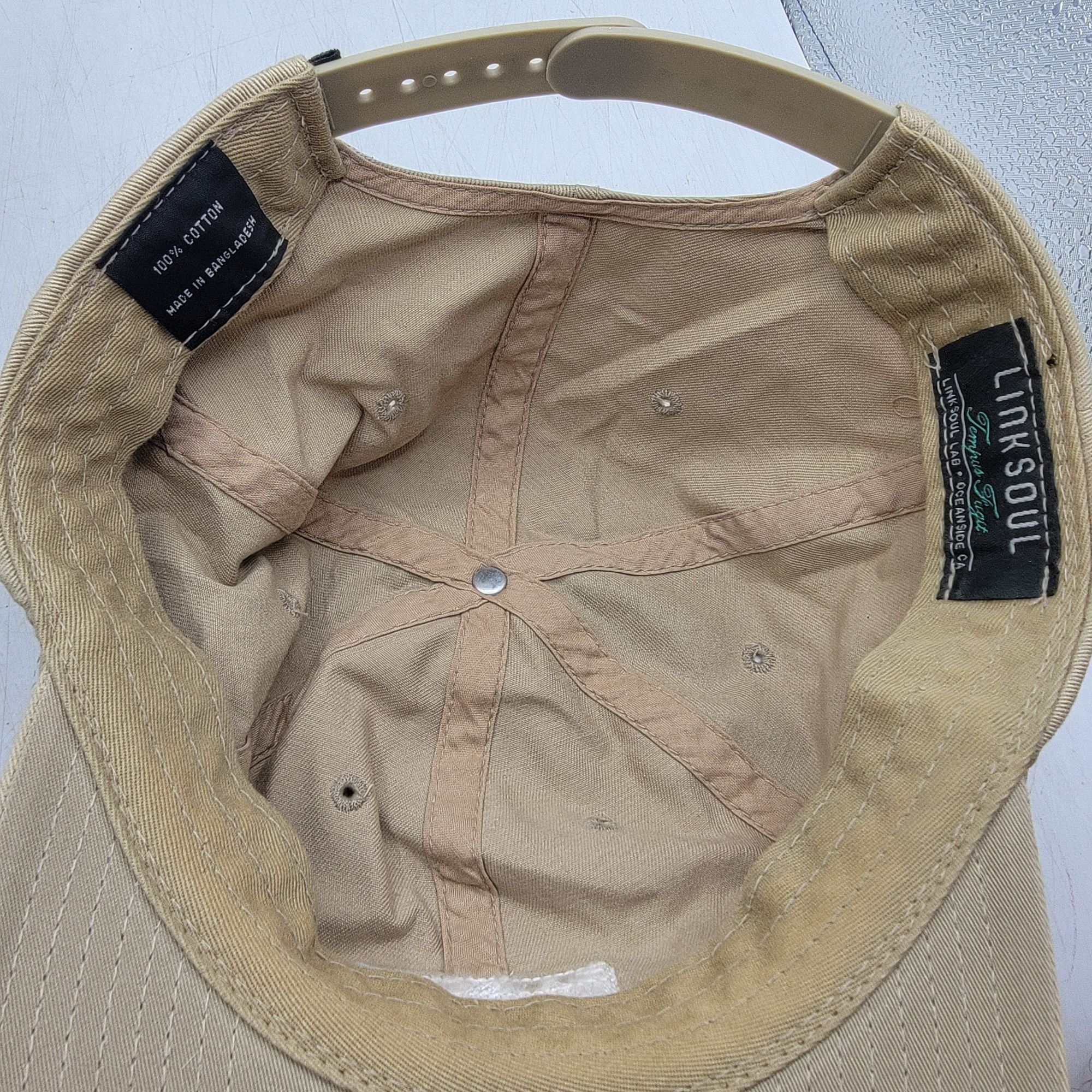 Other Linksoul Adults Beige Baseball Hat Cap Adjustable Casual Out Size ONE SIZE - 7 Thumbnail