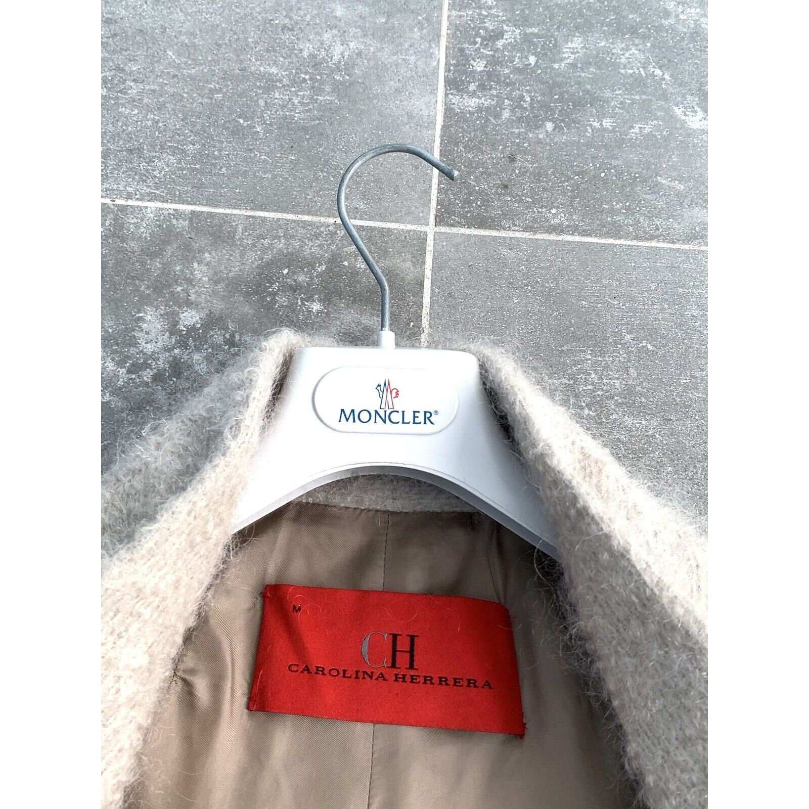 Carolina Herrera Women's CAROLINA HERRERA Mohair Trench Coat Jacket M / 12 Size M / US 6-8 / IT 42-44 - 6 Thumbnail