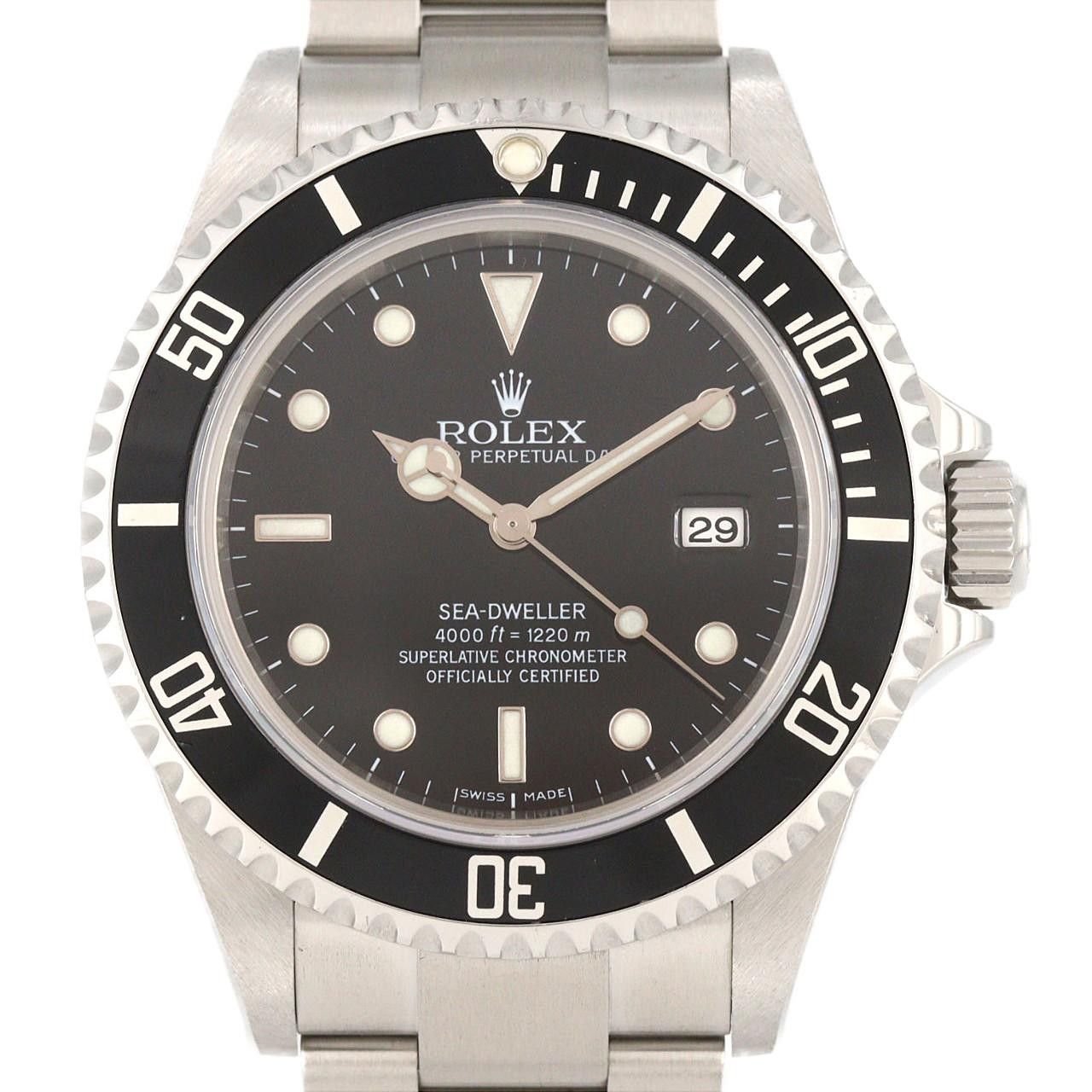 Rolex Rolex Rolex Sea-Dweller Stainless Steel Mens Metal Automatic 16600 DUTY FREE for USA Size ONE SIZE - 1 Thumbnail