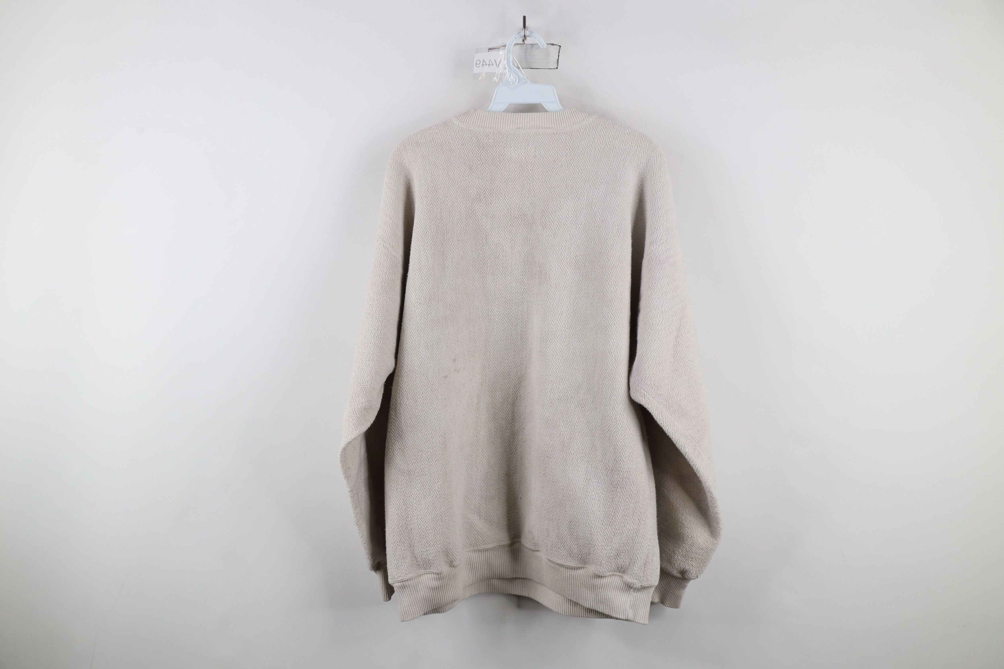 Vintage Vintage 90s Streetwear Horse Equestrian Henley Sweater USA Size US L / EU 52-54 / 3 - 13 Thumbnail