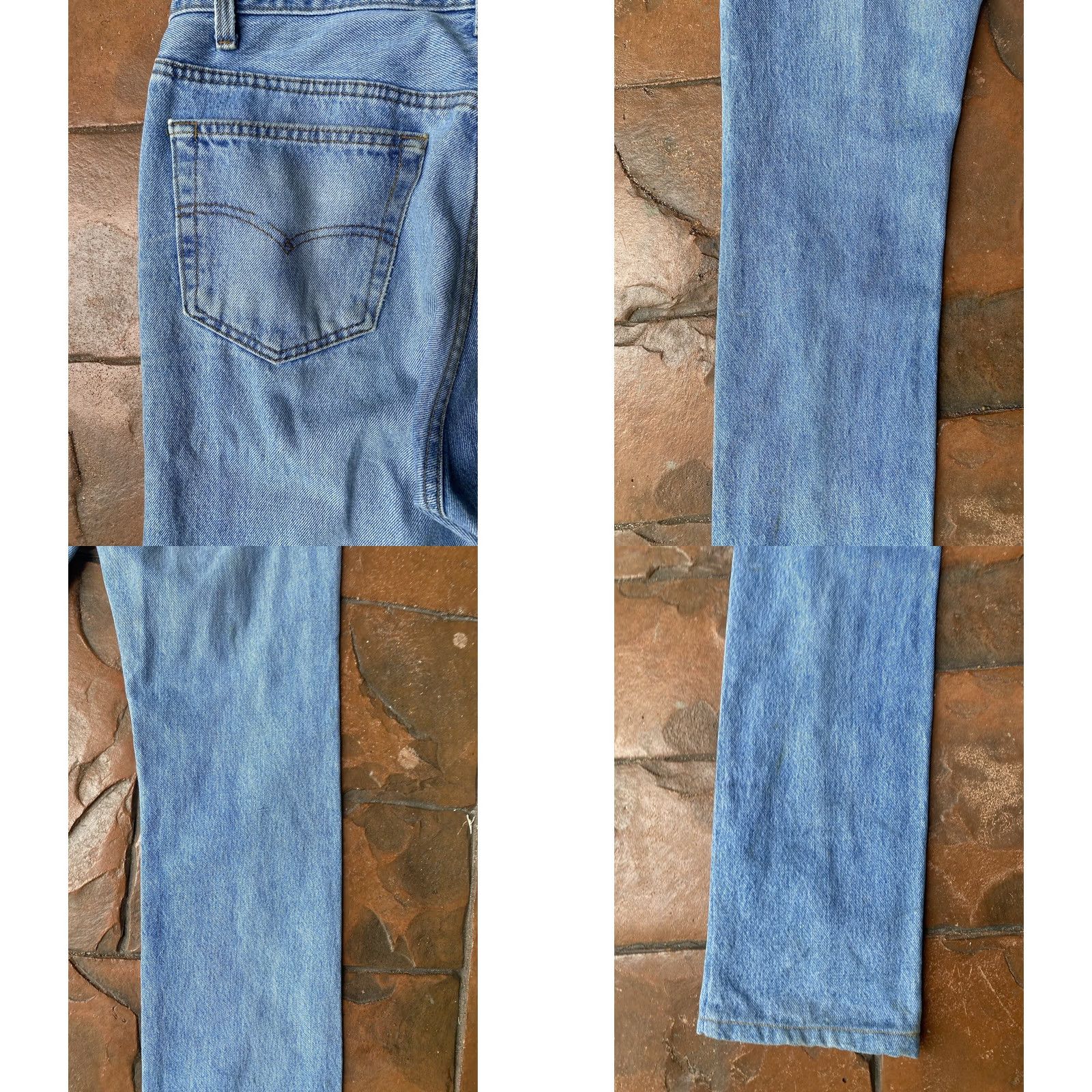 Levi's VINTAGE Levi's 501 XX Button Fly Jeans Men Size 33 X 34 USA Distressed Modern Vintage Distressed 501 XX USA Size US 33 - 9 Thumbnail