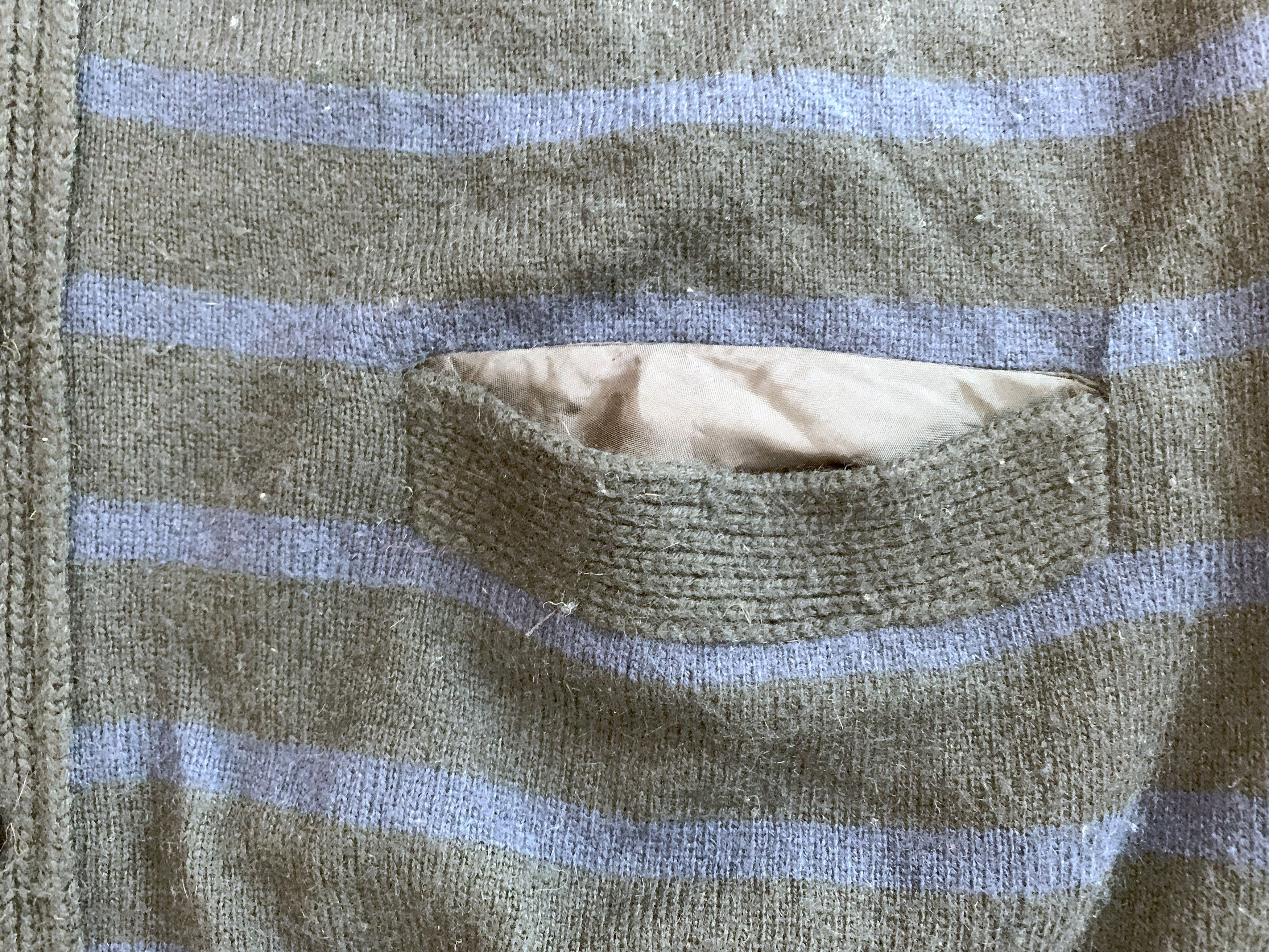 Sacai Sacai by Chitose Abe 2011aw striped cardigan, size 2 (M) Size US M / EU 48-50 / 2 - 5 Thumbnail