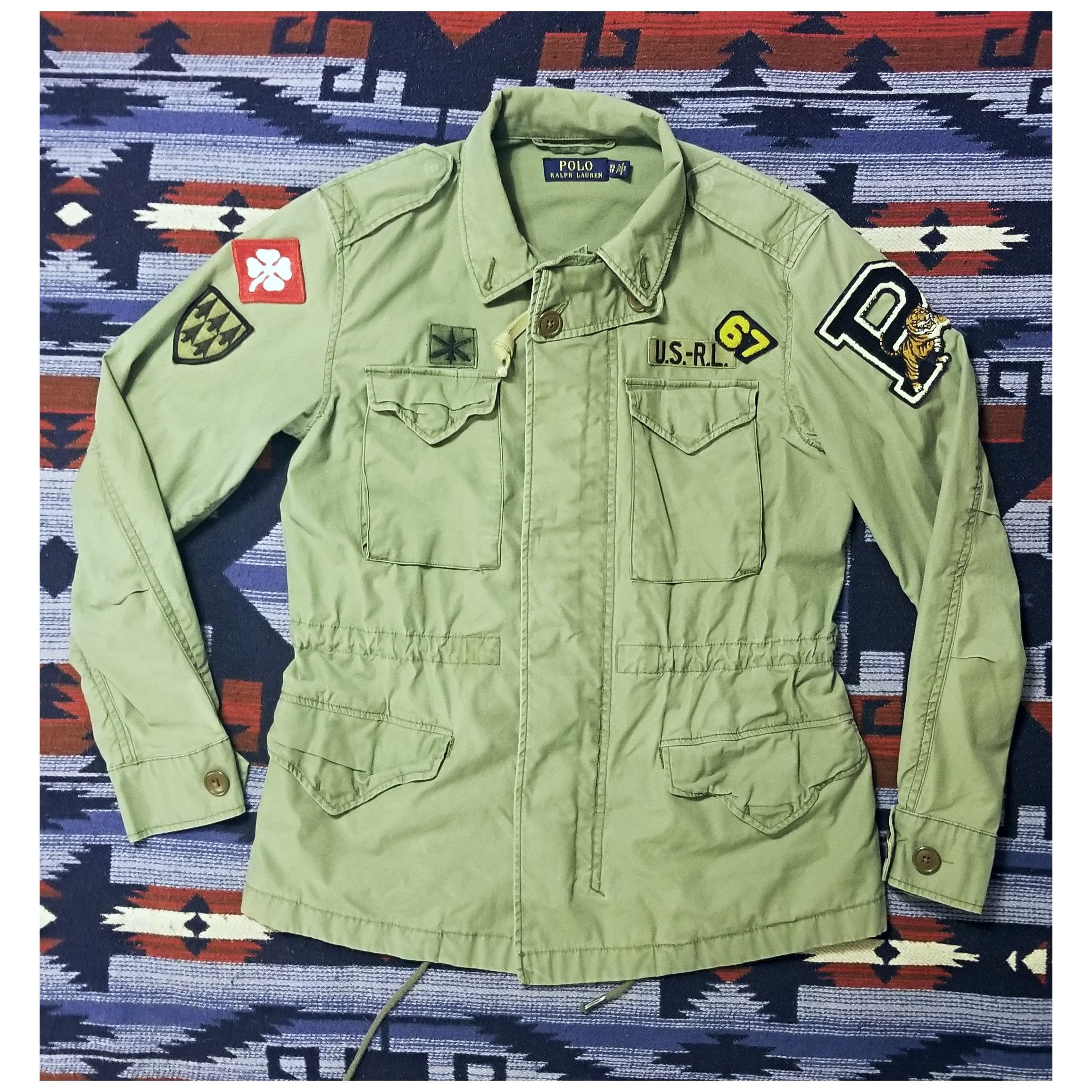 Ralph Lauren POLO RALPH LAUREN CUSTOMIZED MILITARY STYLE JACKET- X-SMALL Size XS / US 0-2 / IT 36-38 - 2 Thumbnail