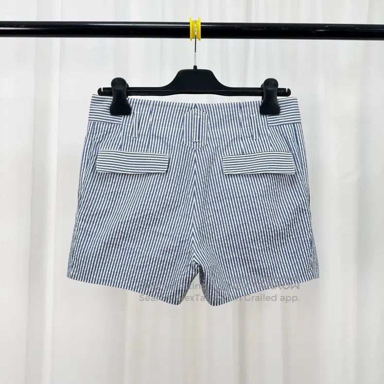 Gucci Gucci Blue and white striped puffy shorts Size 25" / US 0 / IT 36 - 2 Thumbnail