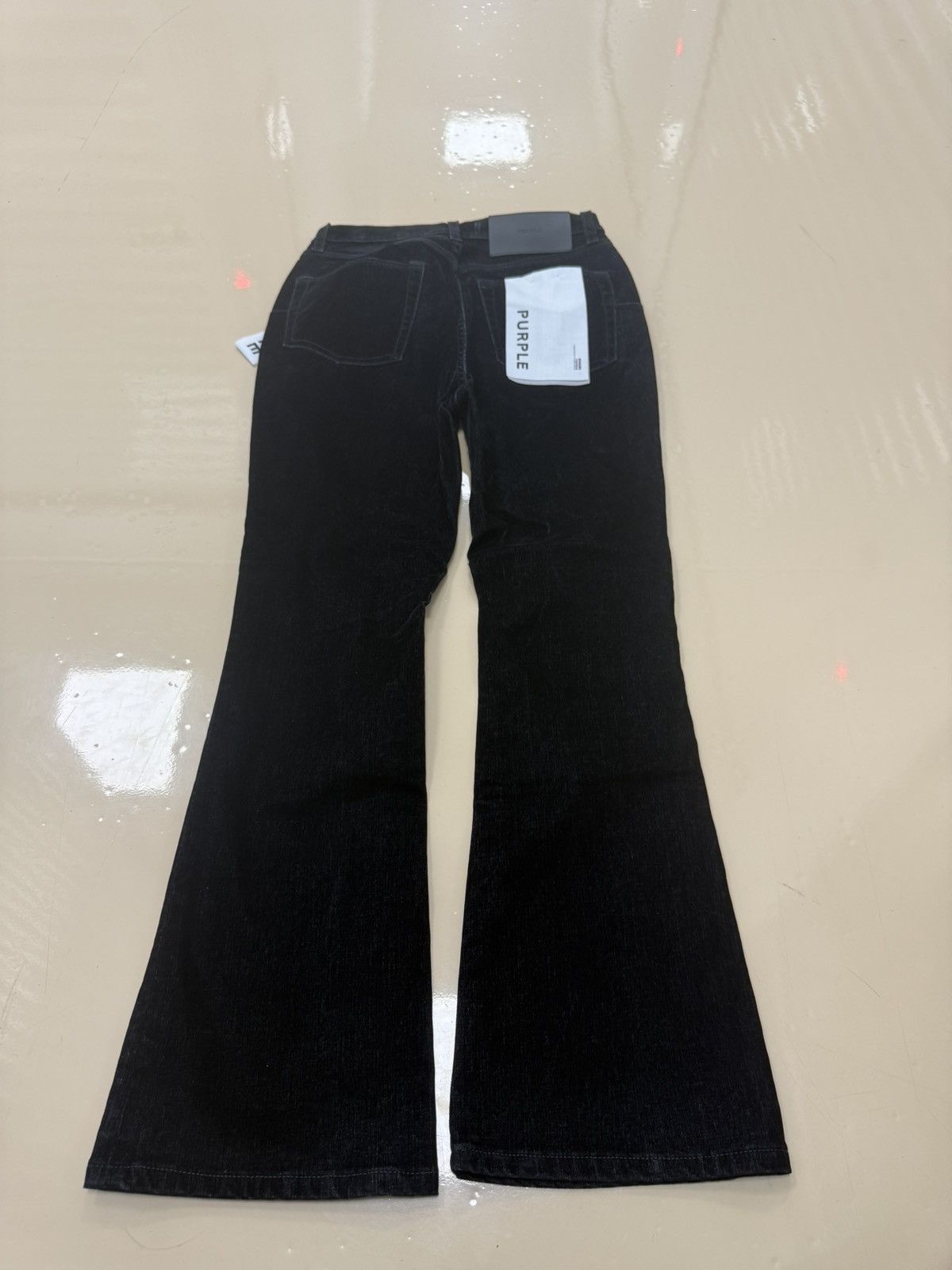 Other Purple Brand Black Flare Jeans Size 26" / US 2 / IT 38 - 5 Thumbnail