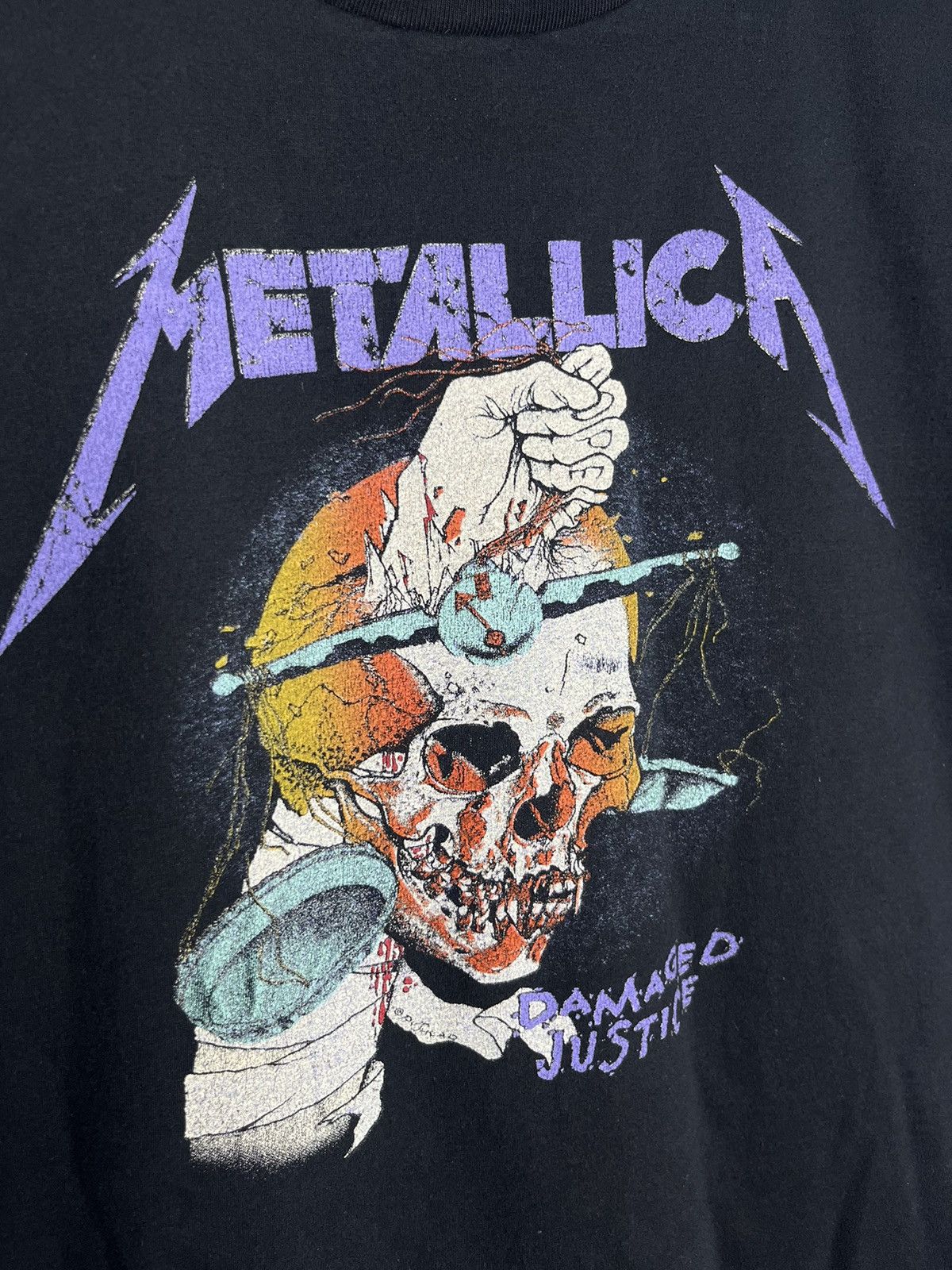 Band Tees × Vintage METALLICA 1988 rare Size US XL / EU 56 / 4 - 5 Thumbnail