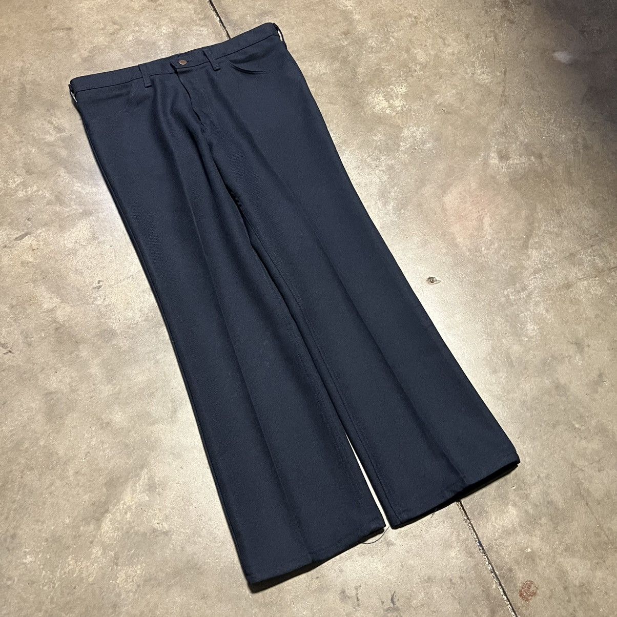 Vintage Vintage 80s Wrangler Flare Bootcut Western Pleated Pants USA Size US 36 / EU 52 - 2 Thumbnail