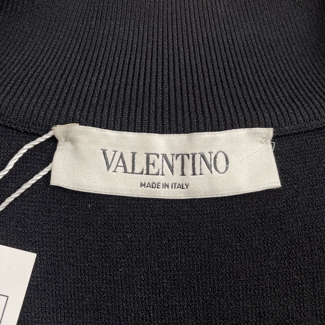 Valentino Valentino Black Lace Waist-cinched Dress K26WX Size S / US 4 / IT 40 - 5 Thumbnail