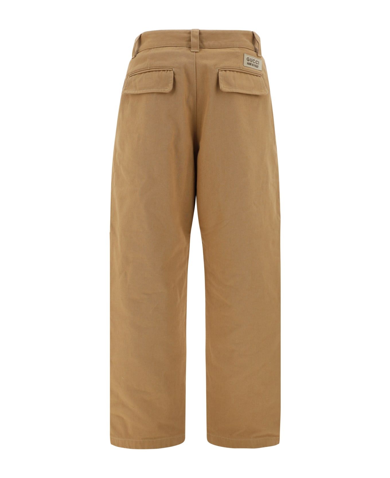 Gucci o1loc1c0226 771458 Organic Denim Pant With GG Detail Size US 36 / EU 52 - 2 Thumbnail