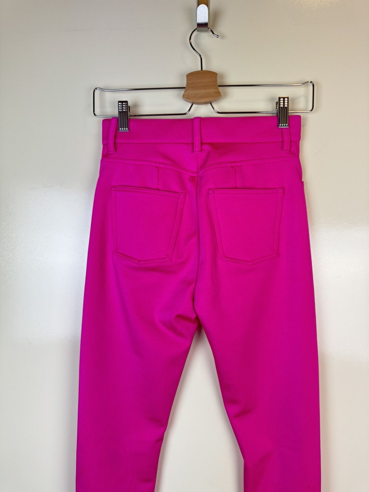 Balenciaga Balenciaga hot pink neon leggings slim trousers spandex XS Size 25" / US 0 / IT 36 - 12 Thumbnail