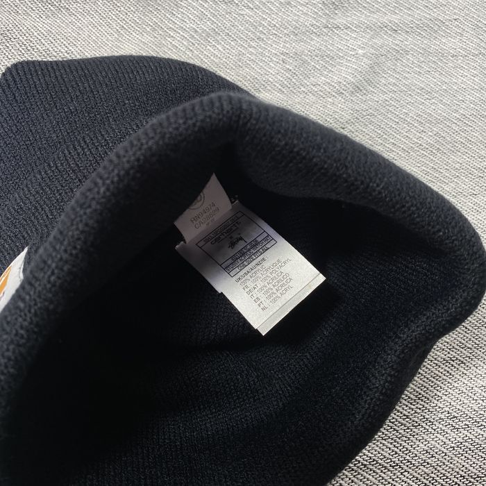 Stussy RARE COLOR Stussy x Carhartt Wip Beanie Hat Dark Navy | Grailed