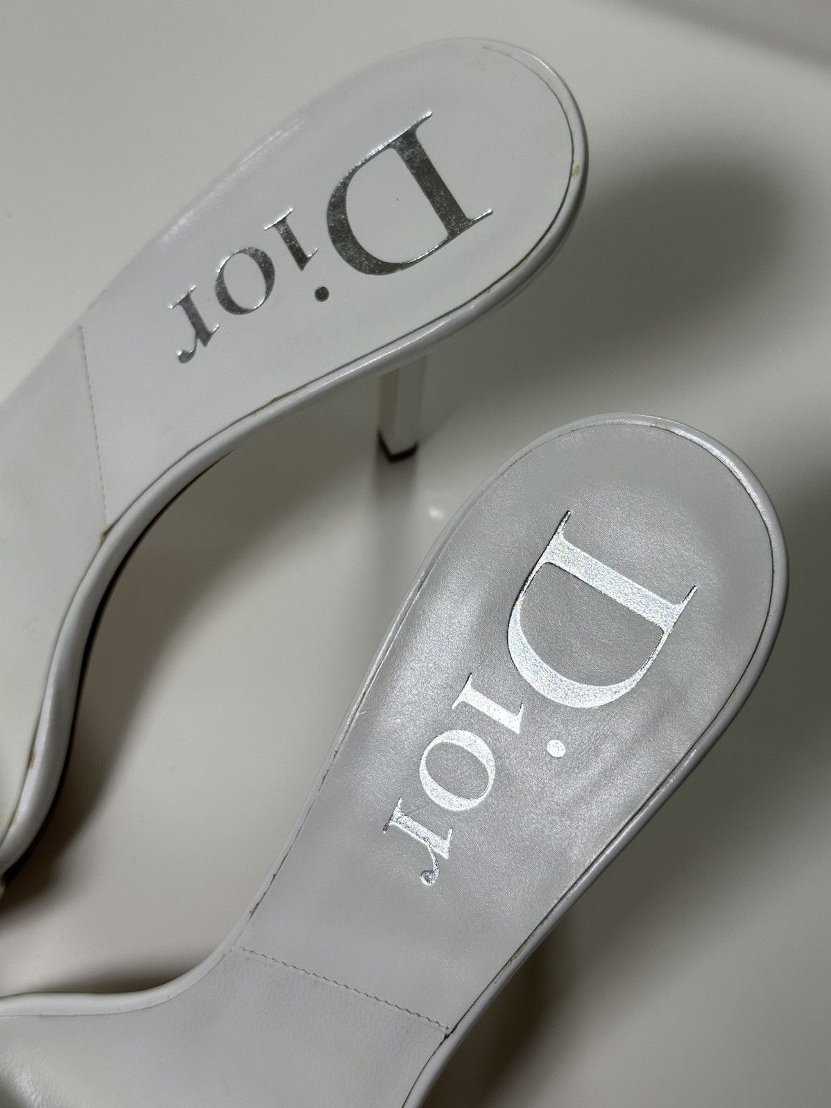 Dior CHRISTIAN DIOR S/S 2004 D'Trick Leather Studded Sandals Size US 7 / IT 37 - 6 Thumbnail