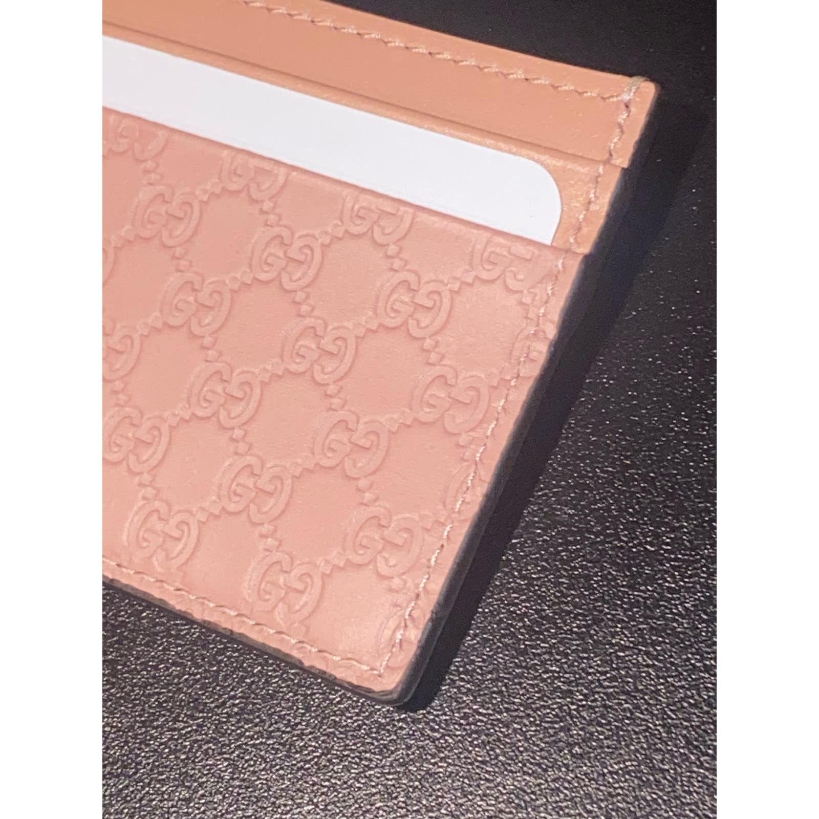 Gucci NEW GUCCI-Microguccissima Pattern Card Holde Size ONE SIZE - 2 Thumbnail