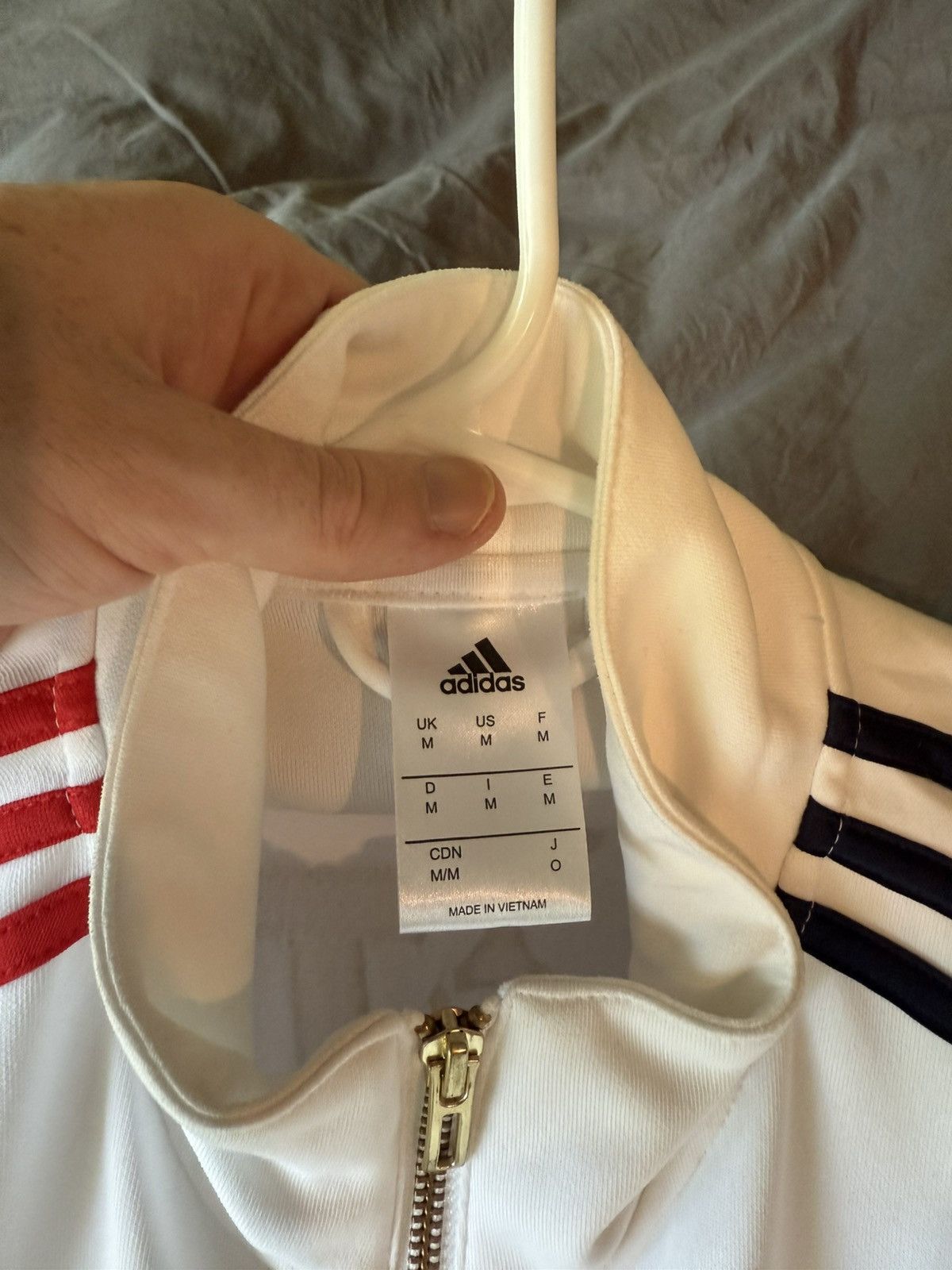 Adidas × Kith Kith x Adidas 3-Stripes Track Jacket Soccer USA Size Medium Size US M / EU 48-50 / 2 - 3 Thumbnail