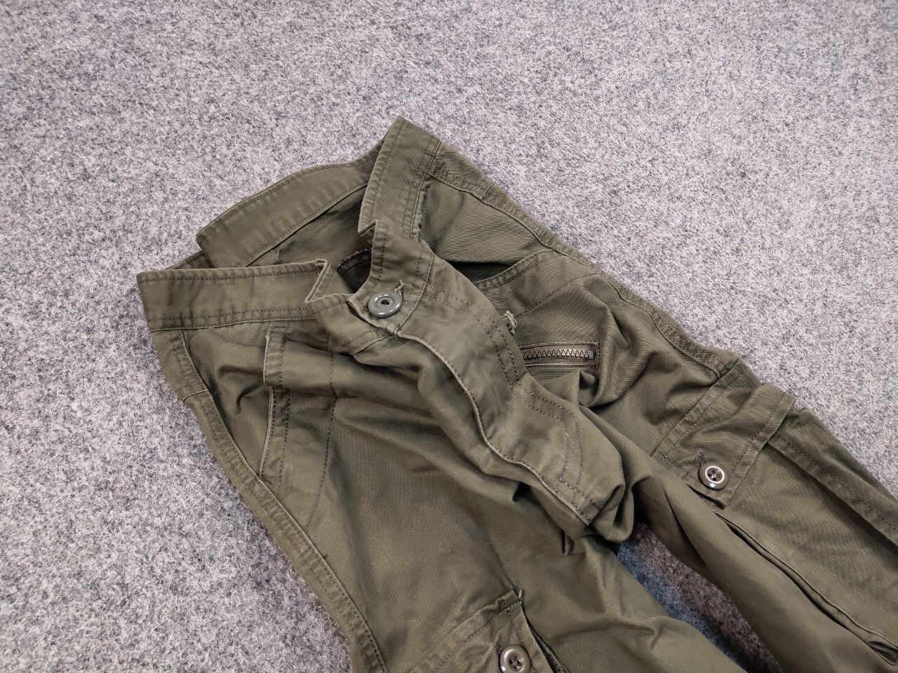 Japanese Brand Vintage Japanese Multi Pocket Cargo Pants Y2K Travis Style Size US 36 / EU 52 - 13 Thumbnail