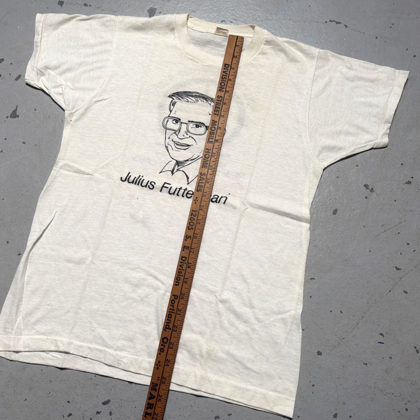 Vintage VINTAGE 1980s New York Audio Labs NYAL Julius Futterman USA Amp Stereo T-Shirt L Size US L / EU 52-54 / 3 - 3 Thumbnail
