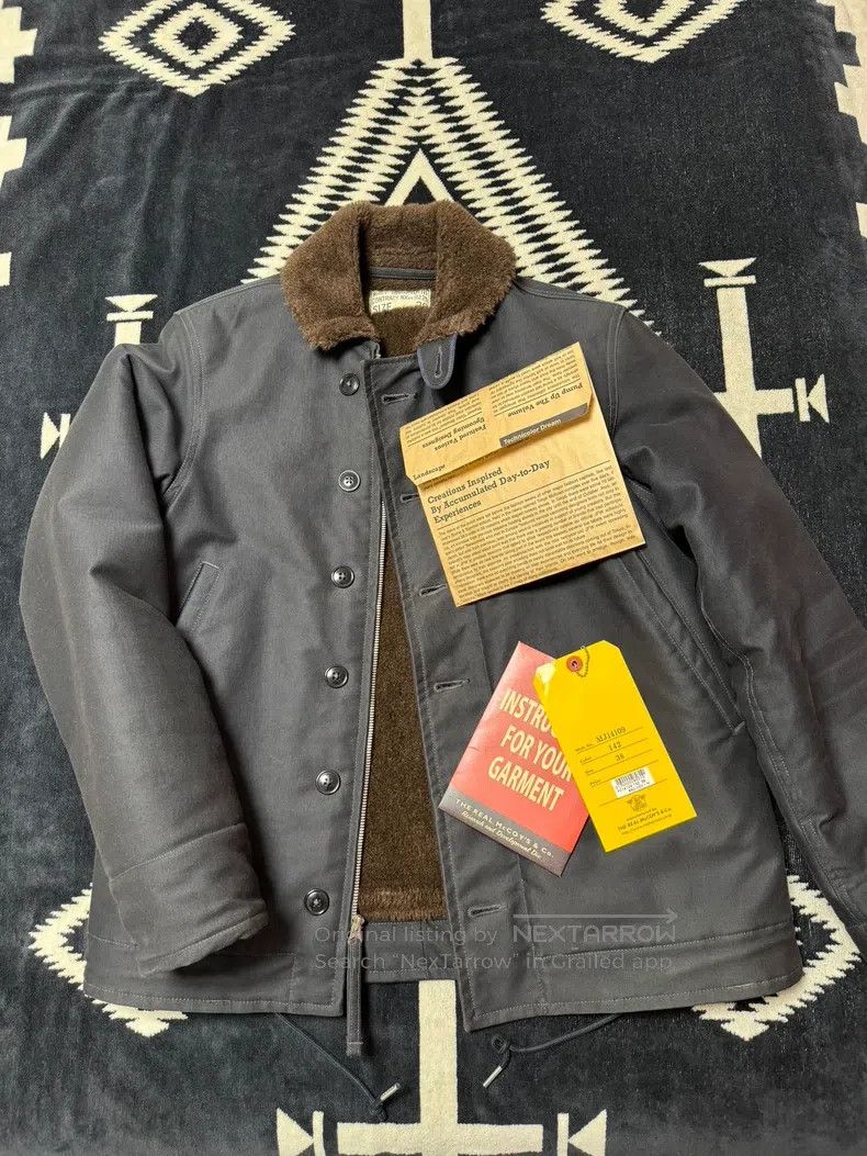 The Real McCoy's The Real McCoys Navy Size US XS / EU 42 / 0 - 1 Thumbnail